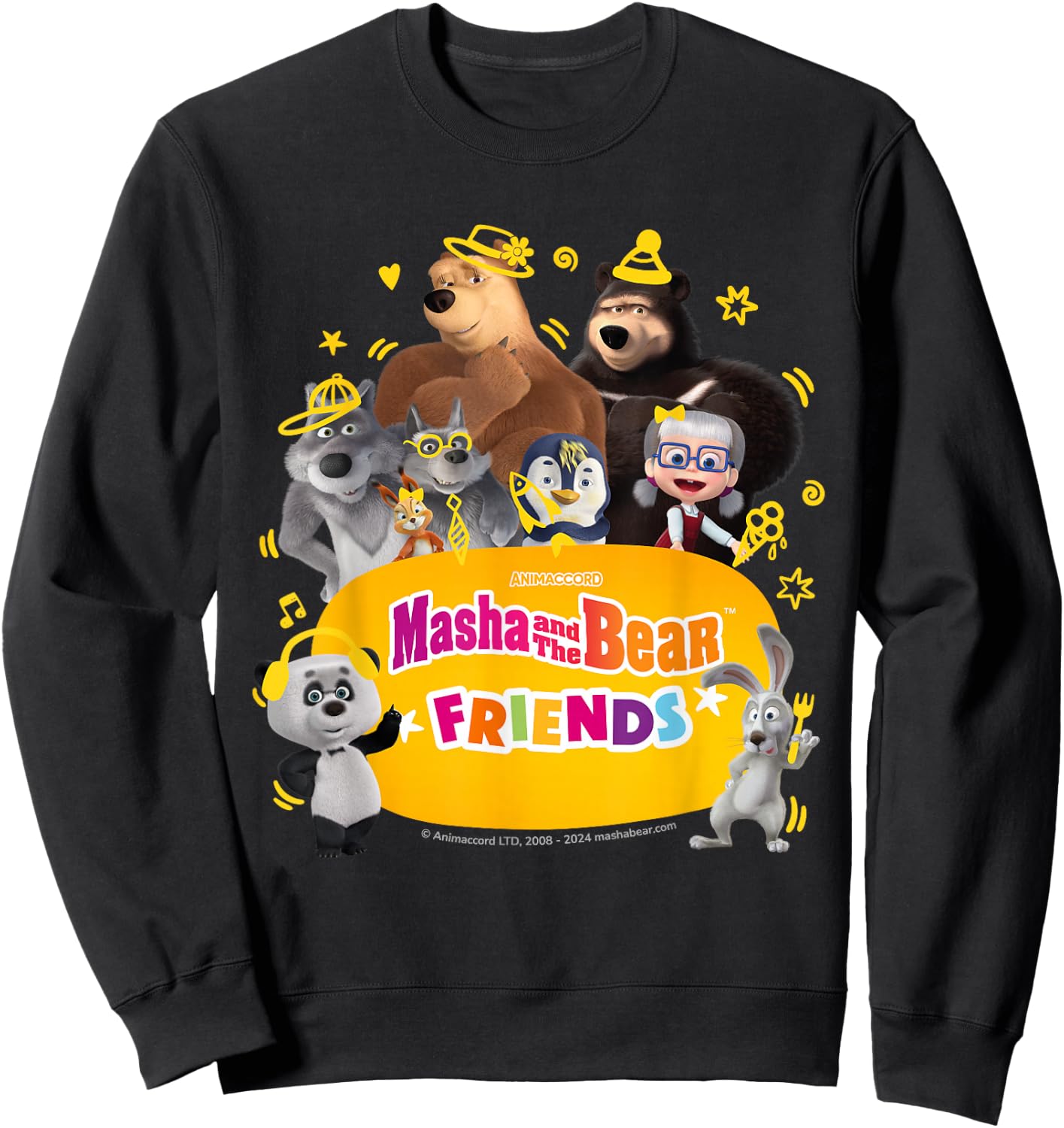 Friends. Group photo #2 Sweatshirt - Sweatshirt | Black