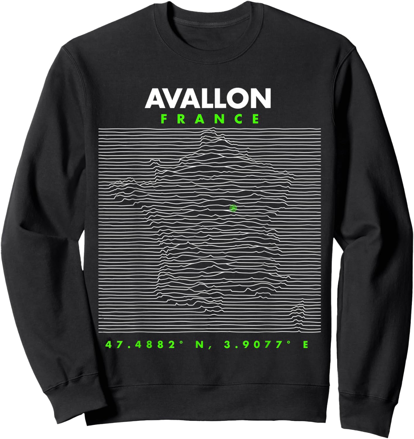 France - Avallon Sweatshirt - Sweatshirt | Black