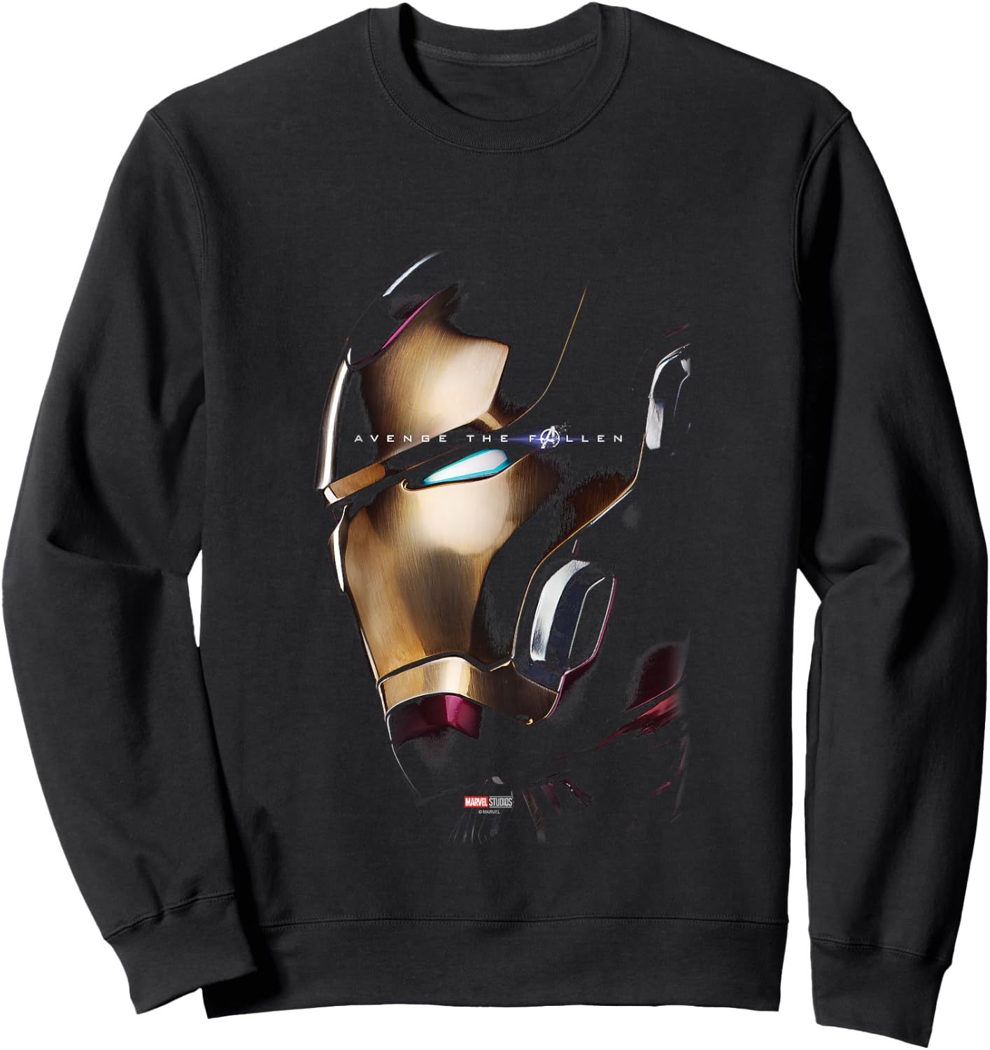Kids Avengers Endgame Avenge The Fallen Iron Man Sweatshirt - Sweatshirt | Black