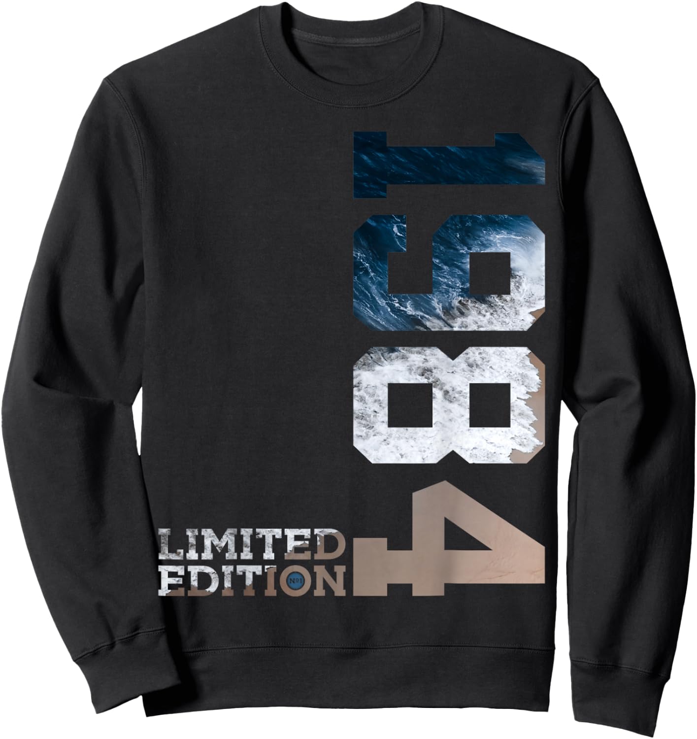 40TH BIRTHDAY LIMITED EDITION 1984 , black Sweatshirt - Sweatshirt | Black