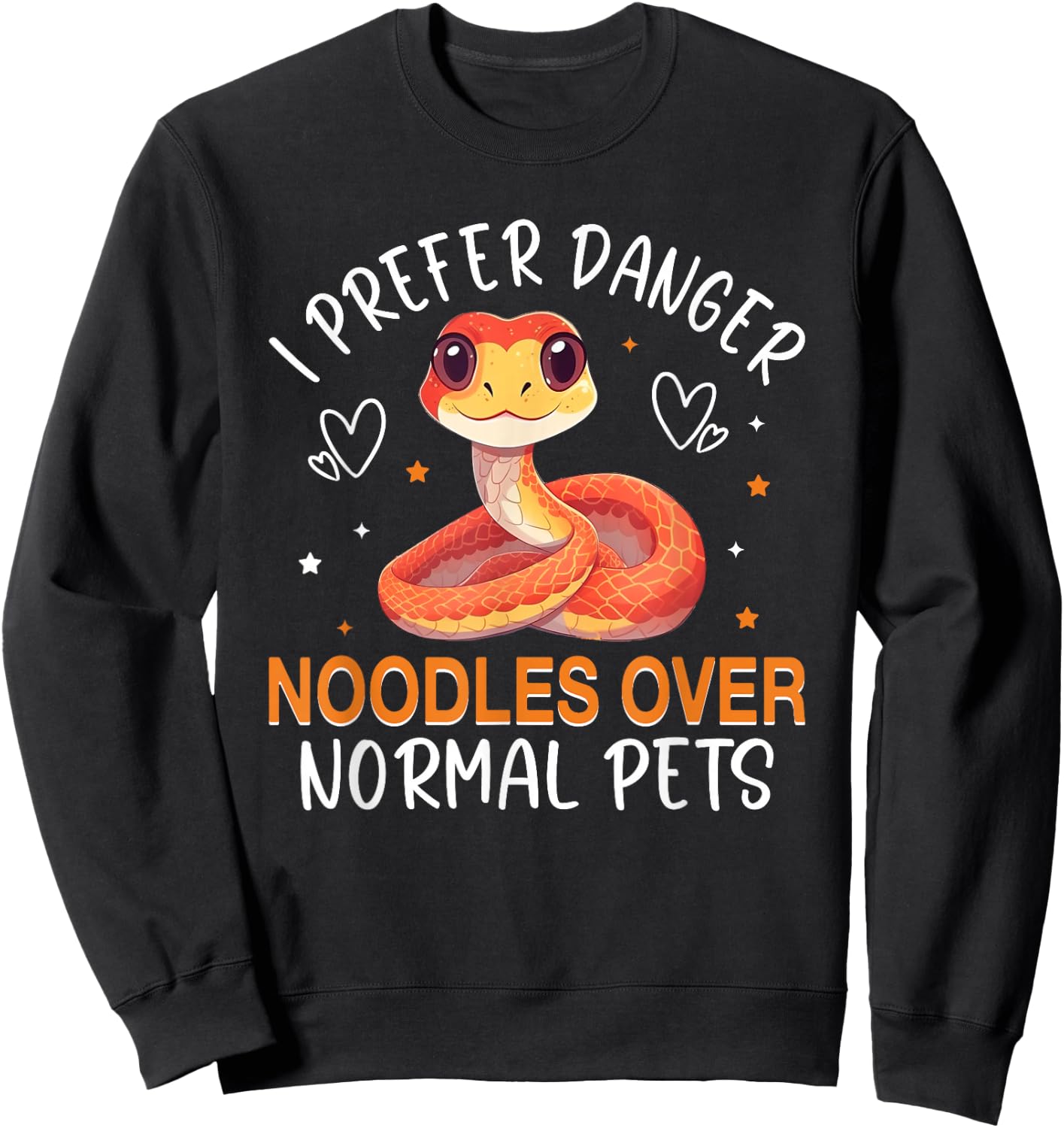 Corn Snake Accessories Enclosure Hide Food Corn Snakes Sweatshirt - Sweatshirt | Black