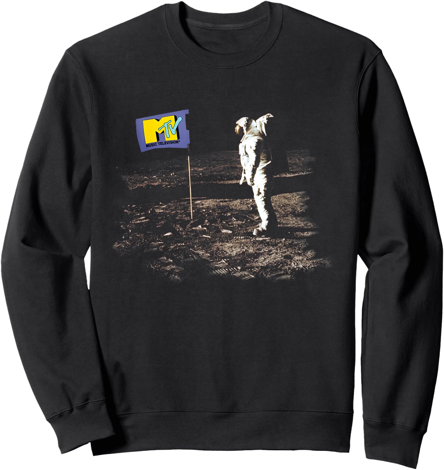 MTV - Moon Sweatshirt - Sweatshirt | Black