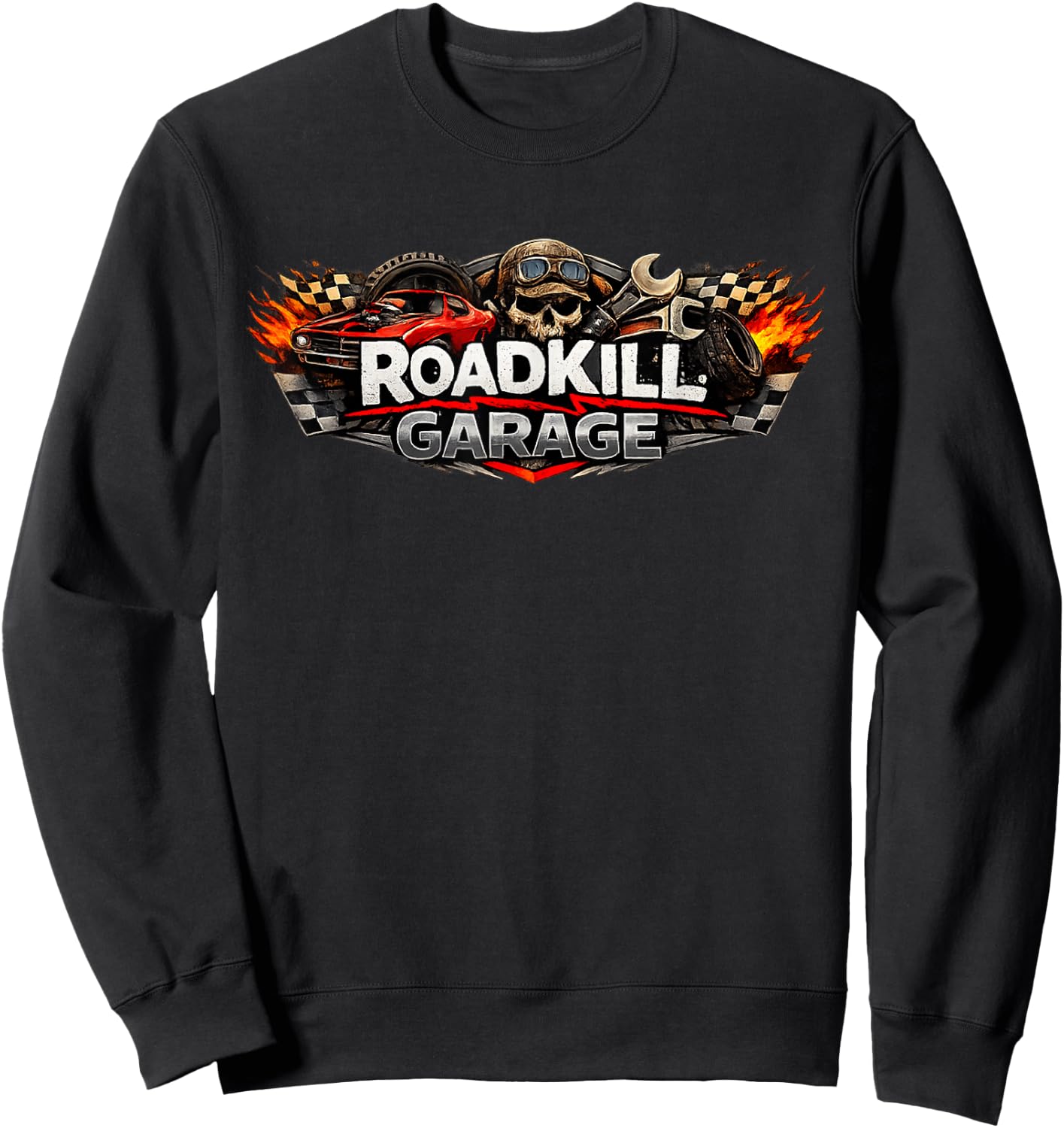 Graphic Sweatshirt - Sweatshirt | Black