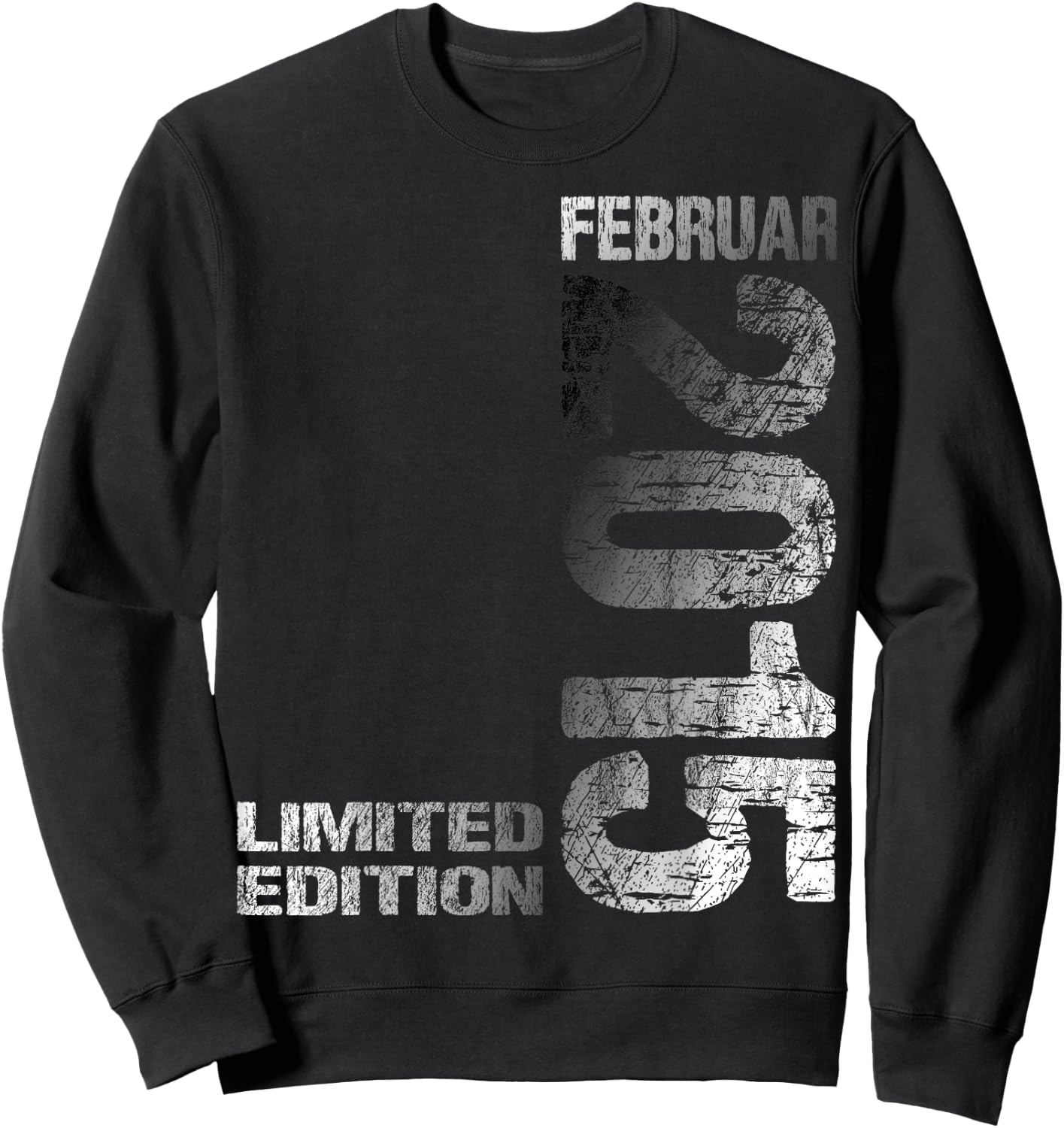 February 2015 Boy Girl 10th Birthday Limited Edition , black Sweatshirt - Sweatshirt | Black