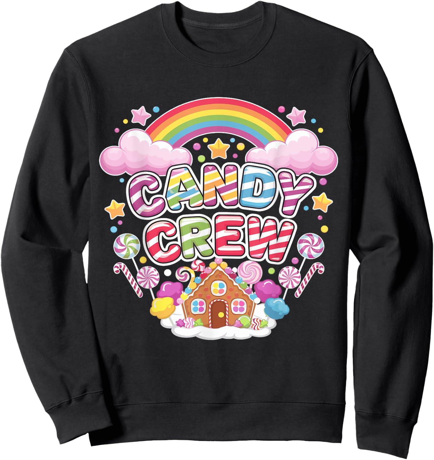 Candy Crew Candy Squad Sweatshirt - Sweatshirt | Black