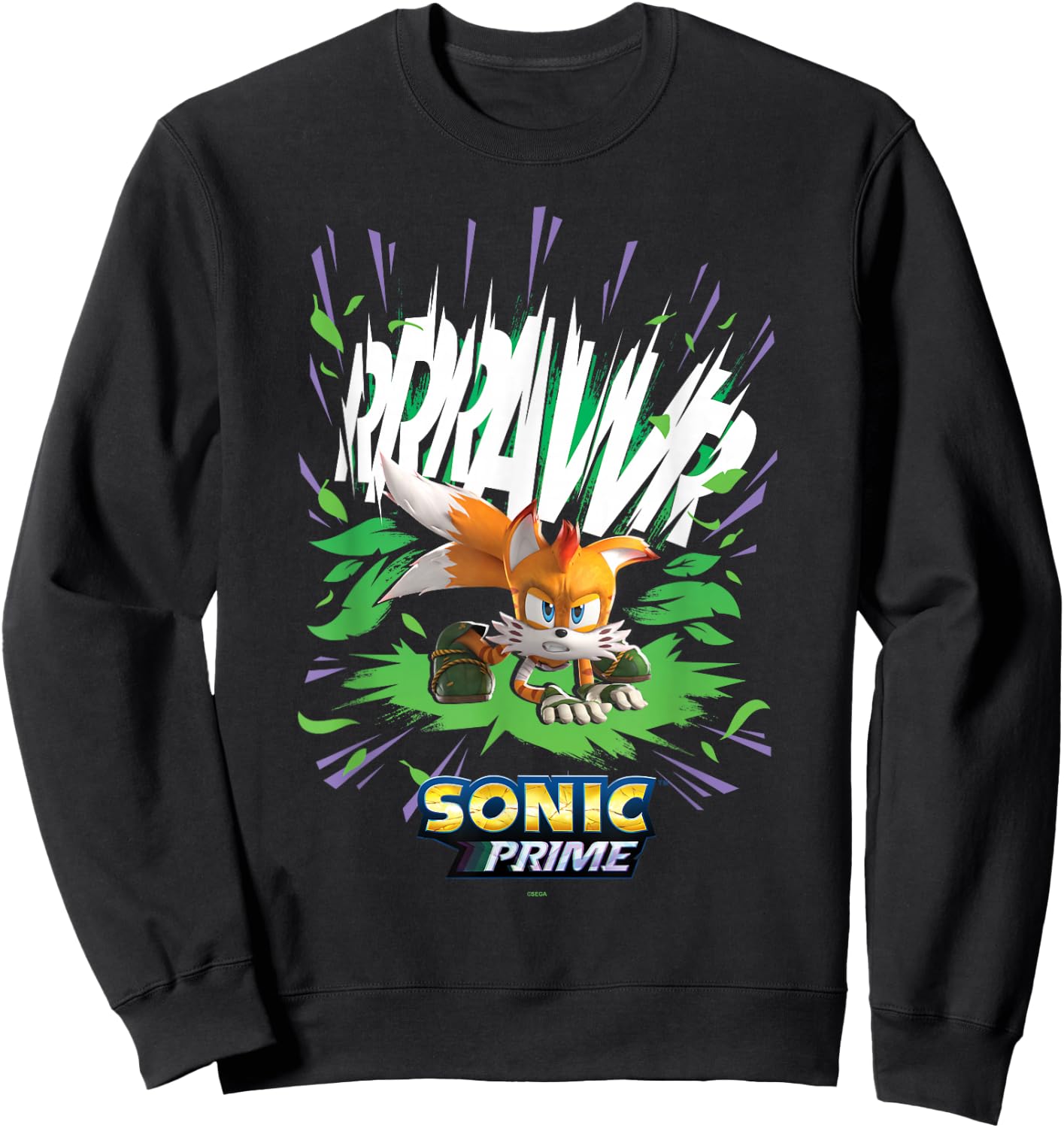 Sonic the Hedgehog, Sonic Prime - RRRAWR Sweatshirt - Sweatshirt | Black