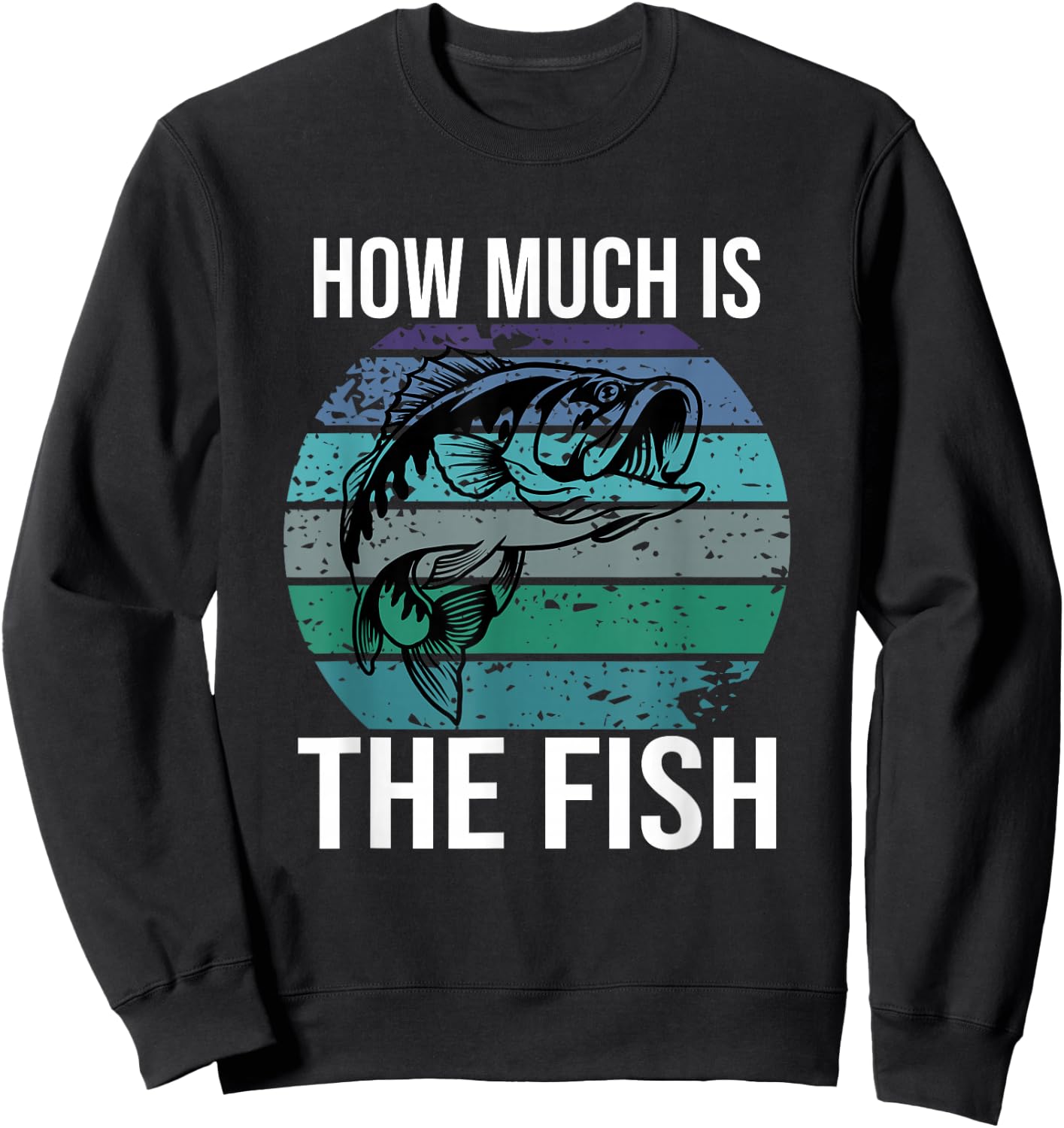 How much is the Fish , black Sweatshirt - Sweatshirt | Black