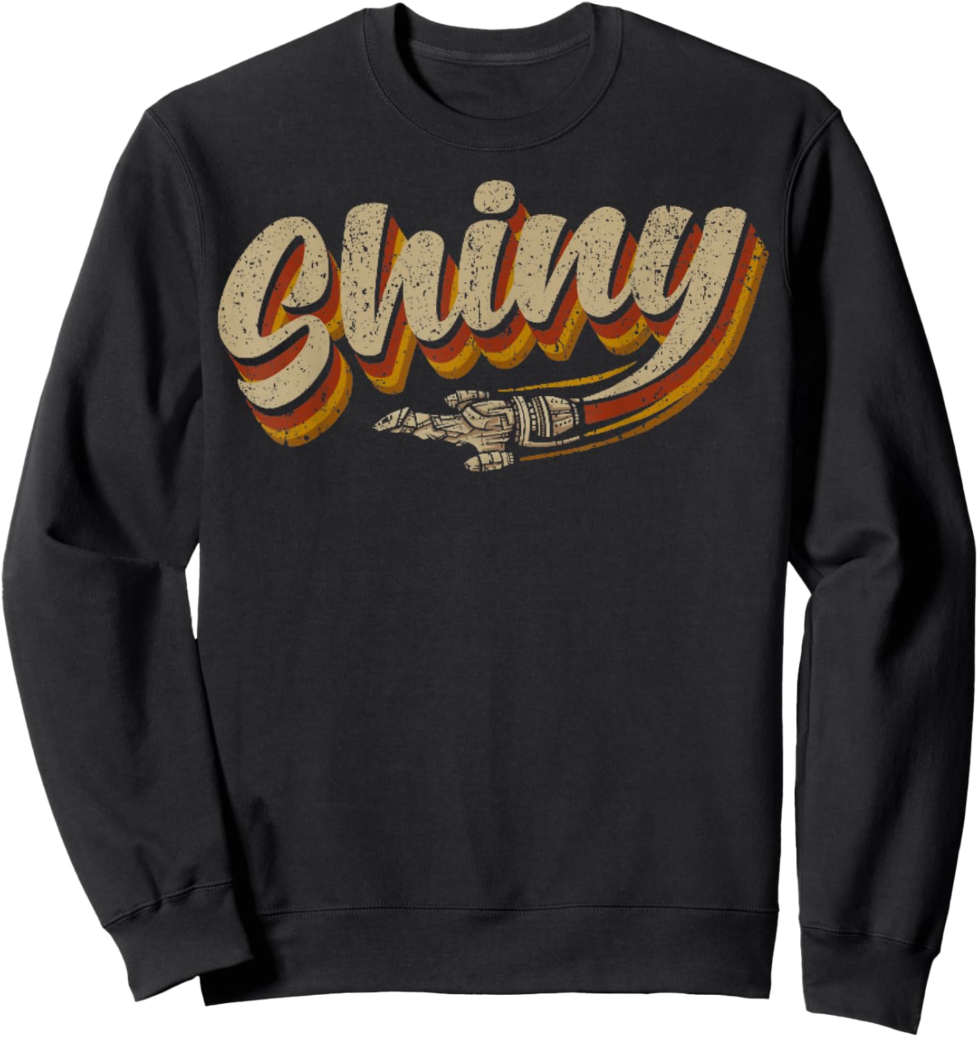 Vintage Shiny Since 2002 Firefly Serenity Sweatshirt - Sweatshirt | Black