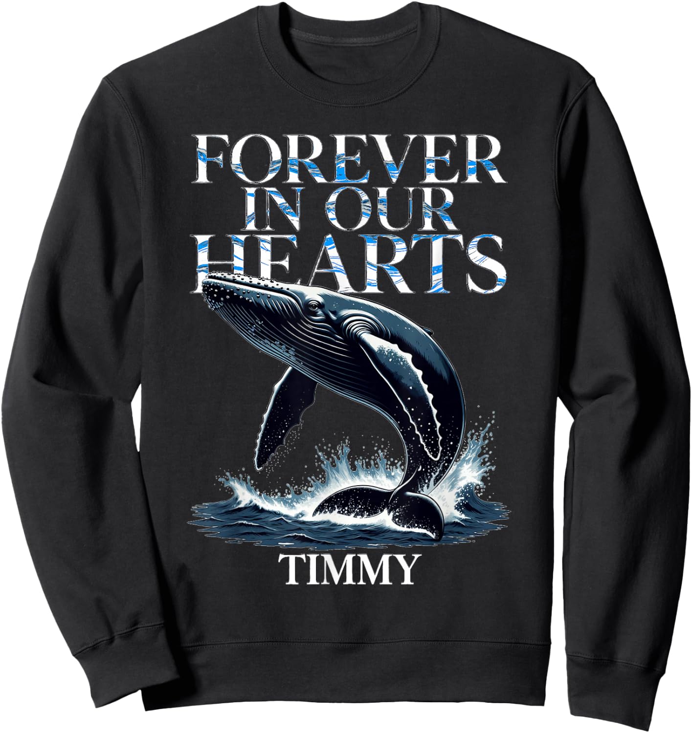 Timmy Wal Ostsee Buckelwal Team Hope Free In Our Hearts 2026 Sweatshirt - Sweatshirt | Black