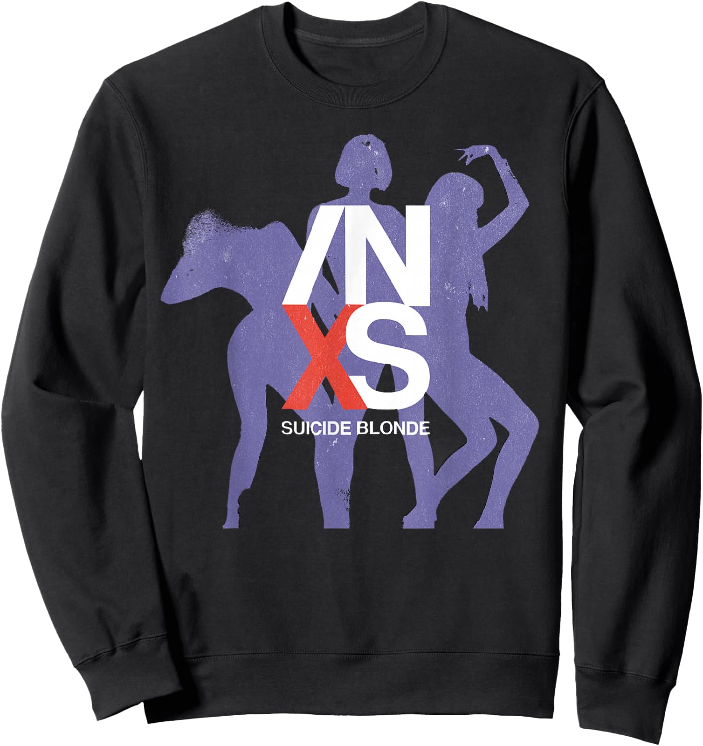 INXS – Suicide Blonde Dancers , Black, S Sweatshirt - Sweatshirt | Black