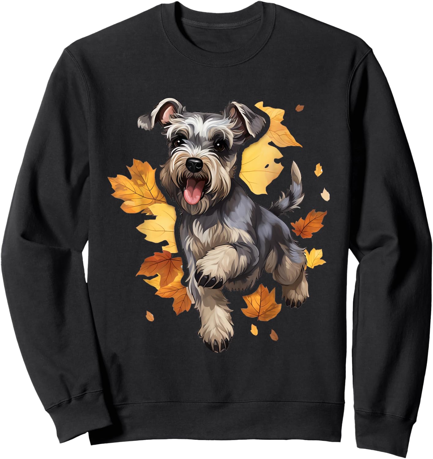 Schnauzer Case Sweatshirt - Sweatshirt | Black