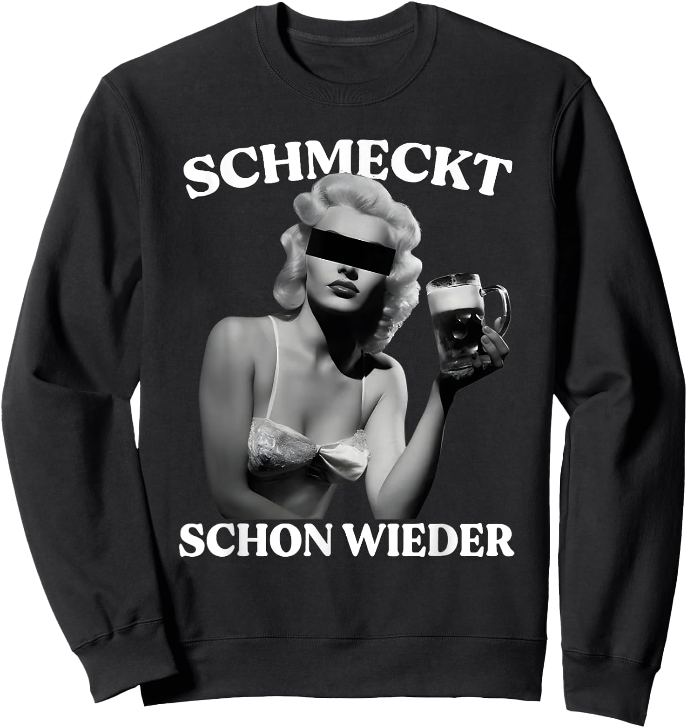 Schmeckt Schon Wieder Sweatshirt - Sweatshirt | Black