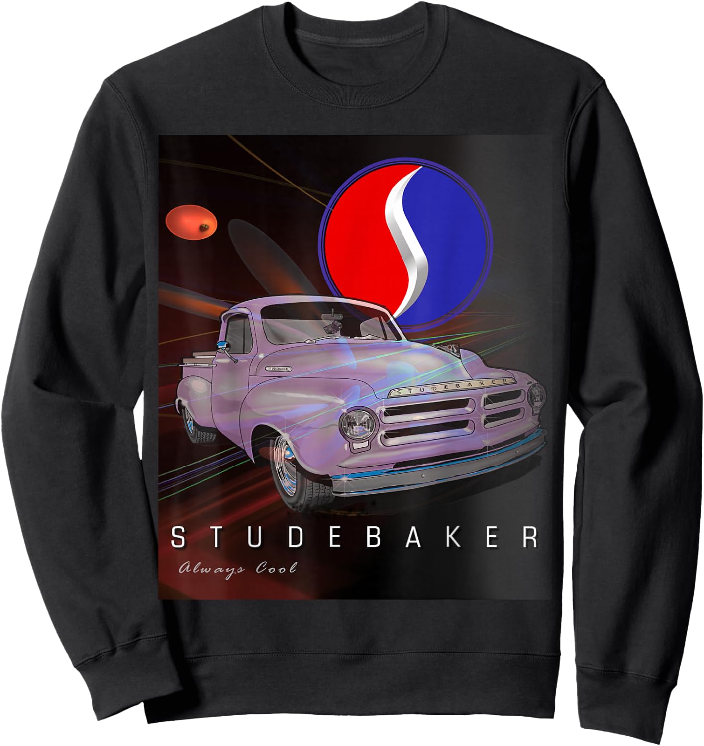 Classic Studebaker pick up truck , it's still cool Sweatshirt - Sweatshirt | Black