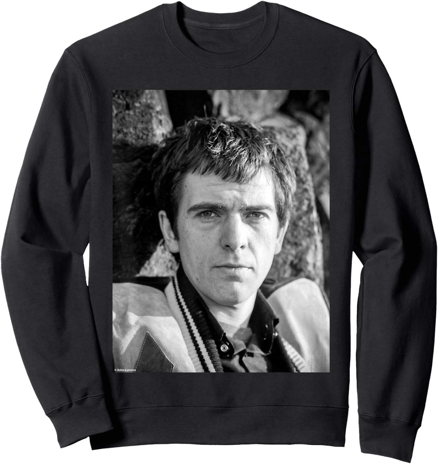 Peter Gabriel of Genesis Photo by Allan Ballard Sweatshirt - Sweatshirt | Black