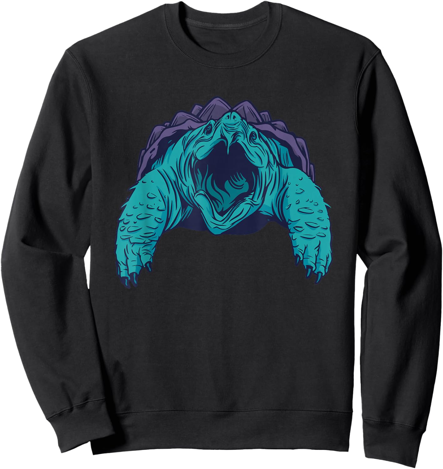 Alligator Snapping Turtle Lover Sweatshirt - Sweatshirt | Black