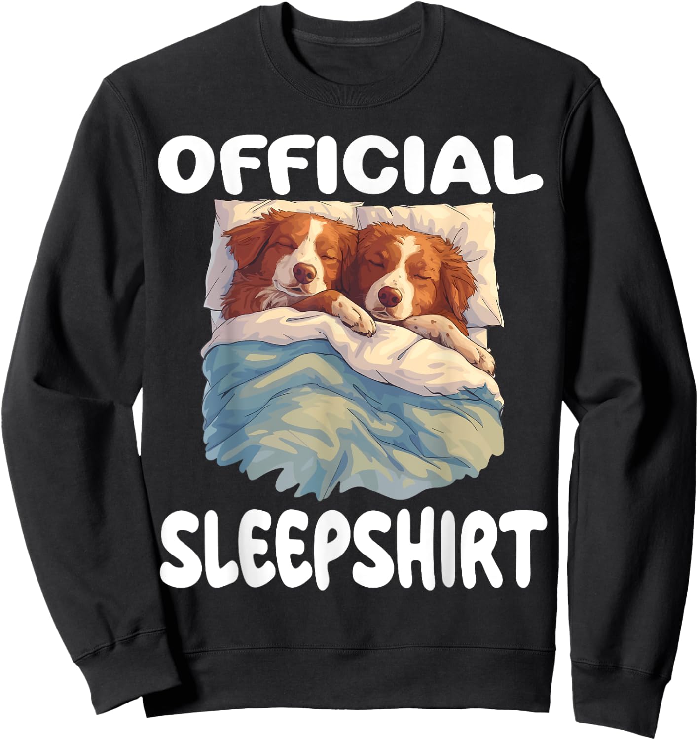 Nova Scotia Duck Tolling Retriever Official Sleepshirt Sweatshirt - Sweatshirt | Black