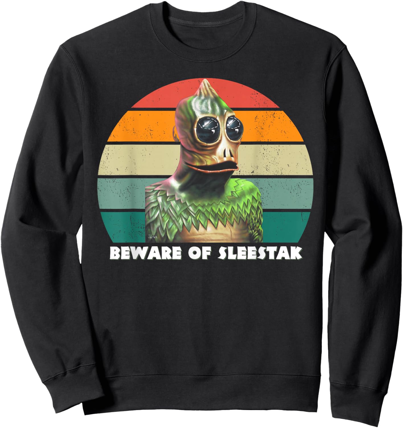 Sleestak, Funny land Of The Lost Shirt, Classic Televison Sweatshirt - Sweatshirt | Black