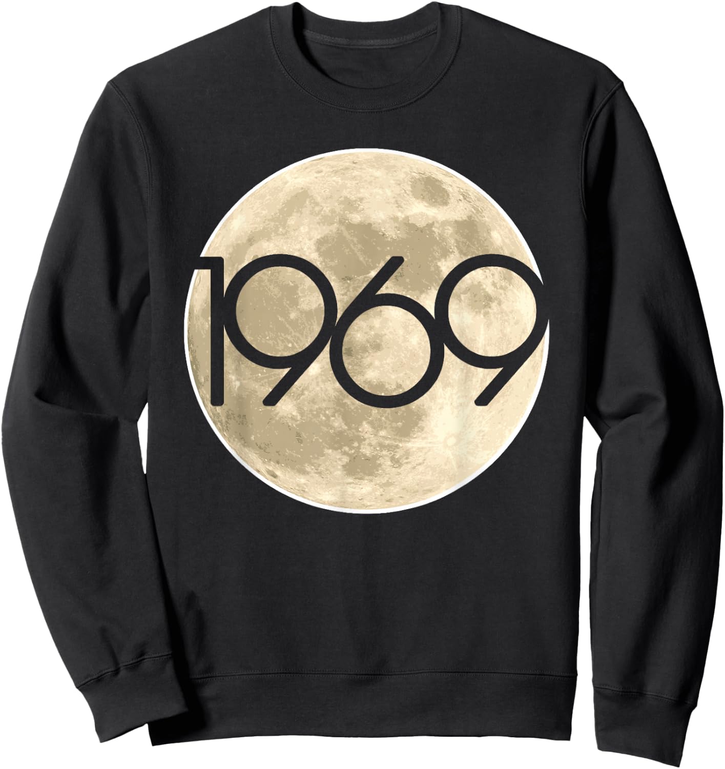 50th Anniversary Apollo 11 1969 Moon Landing Sweatshirt - Sweatshirt | Black