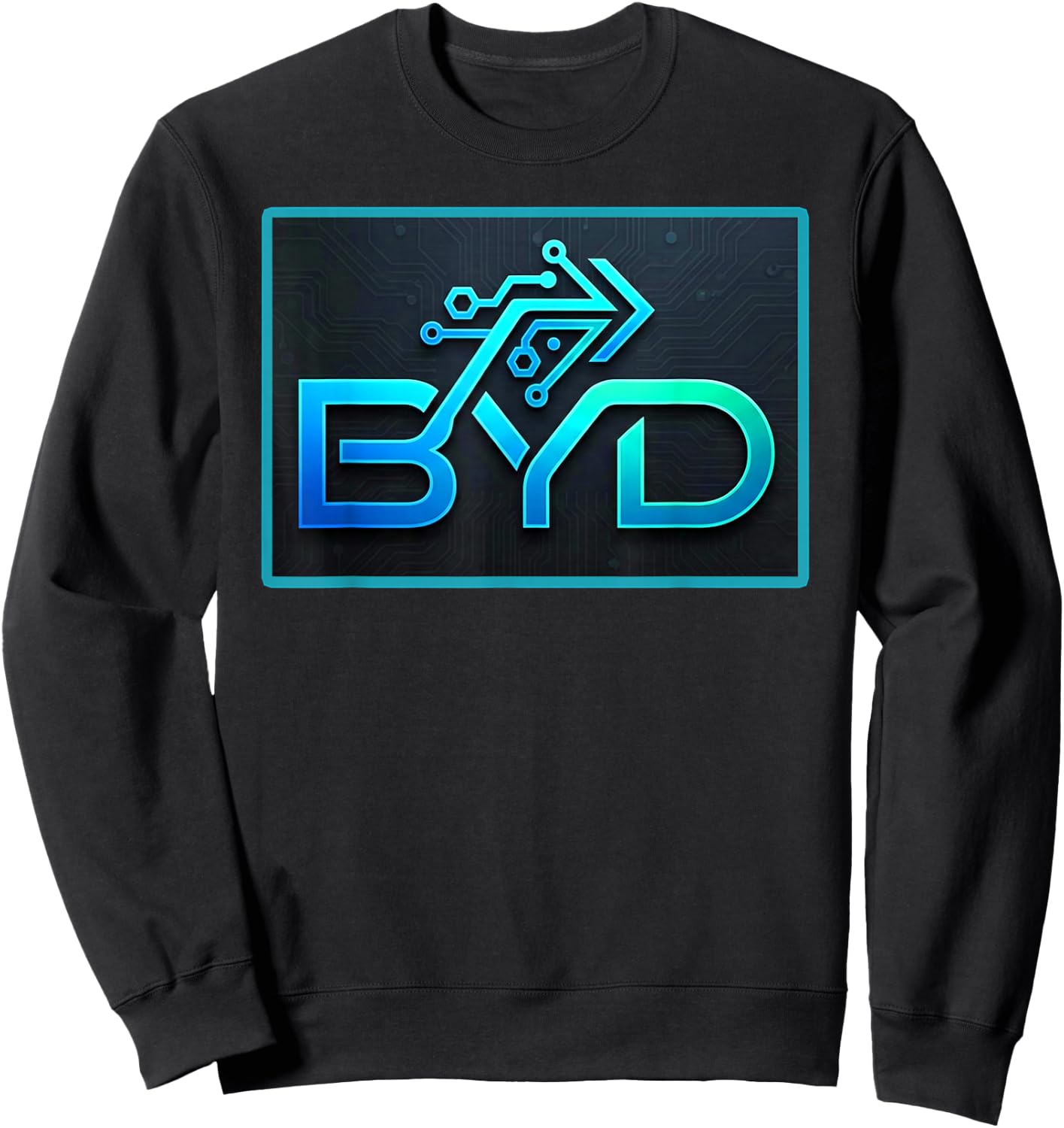 Logo von BYD Tech Sweatshirt - Sweatshirt | Black