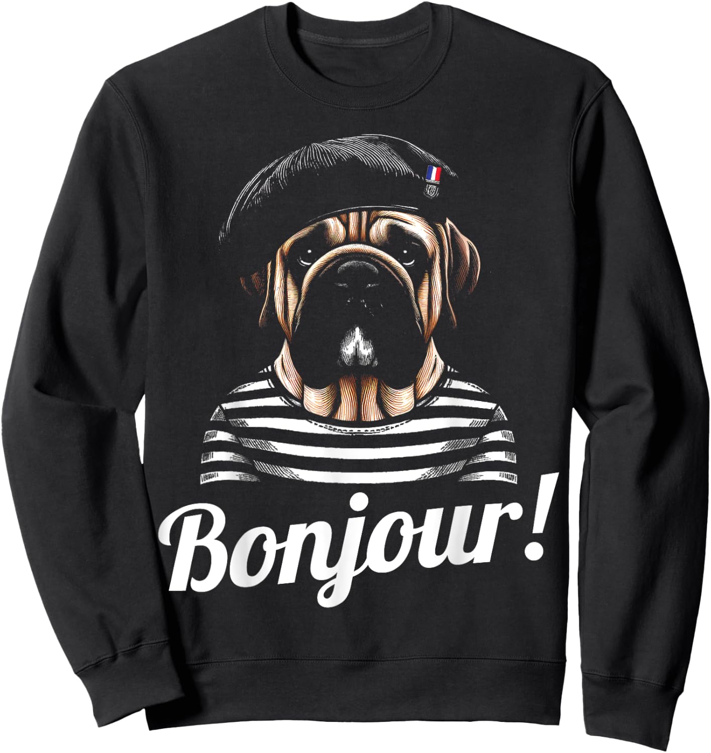 French Mastiff Sweatshirt - Sweatshirt | Black