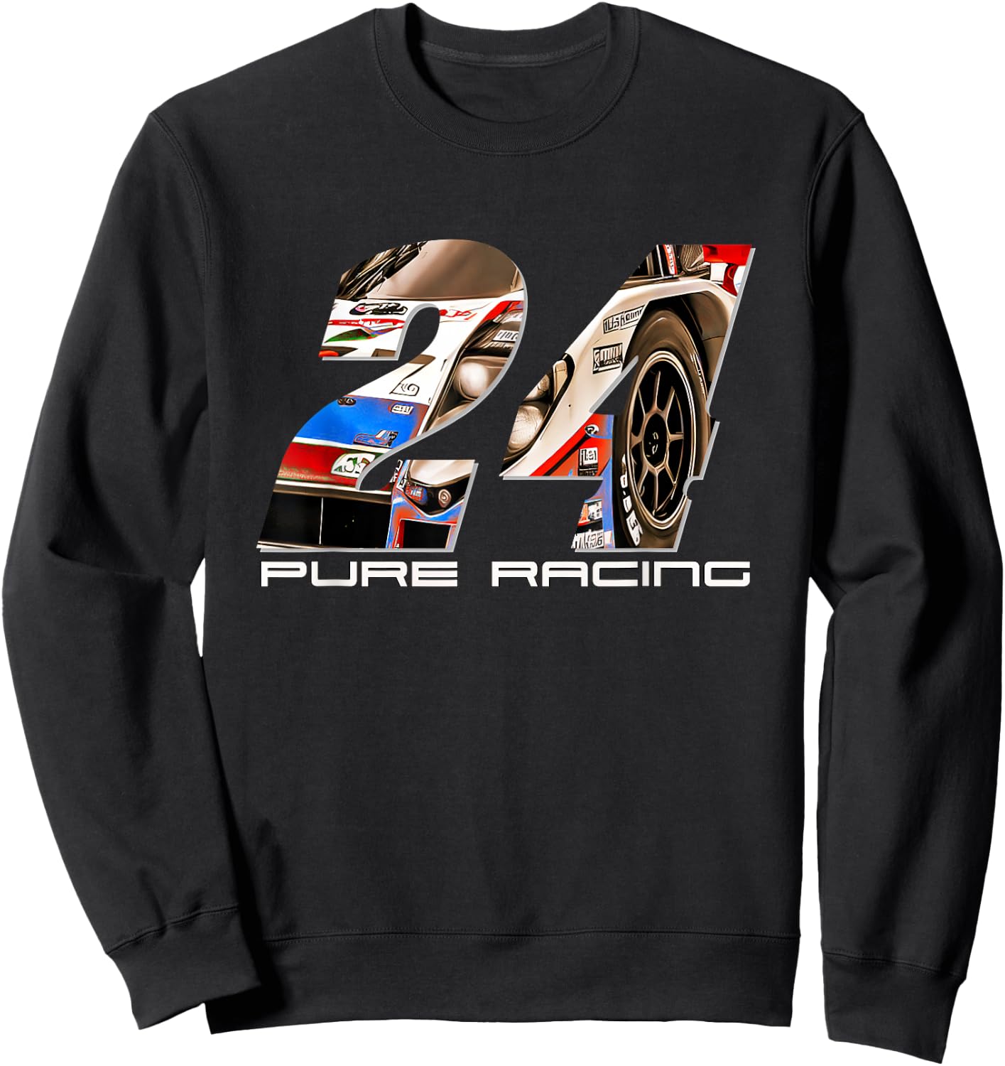 24h Endurance Racing, we Celebrate Motorsport Great Fan Sweatshirt - Sweatshirt | Black