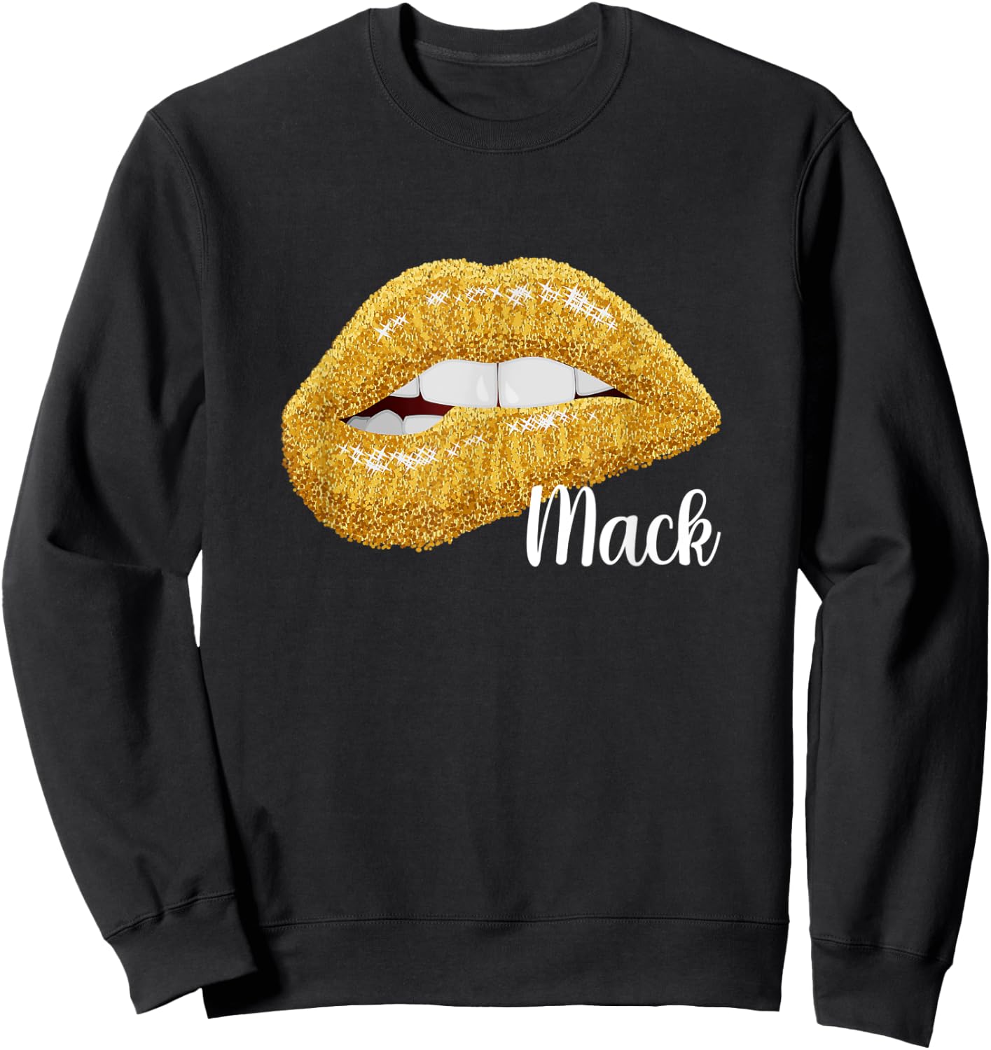 Mack - First Name Gift Sweatshirt - Sweatshirt | Black