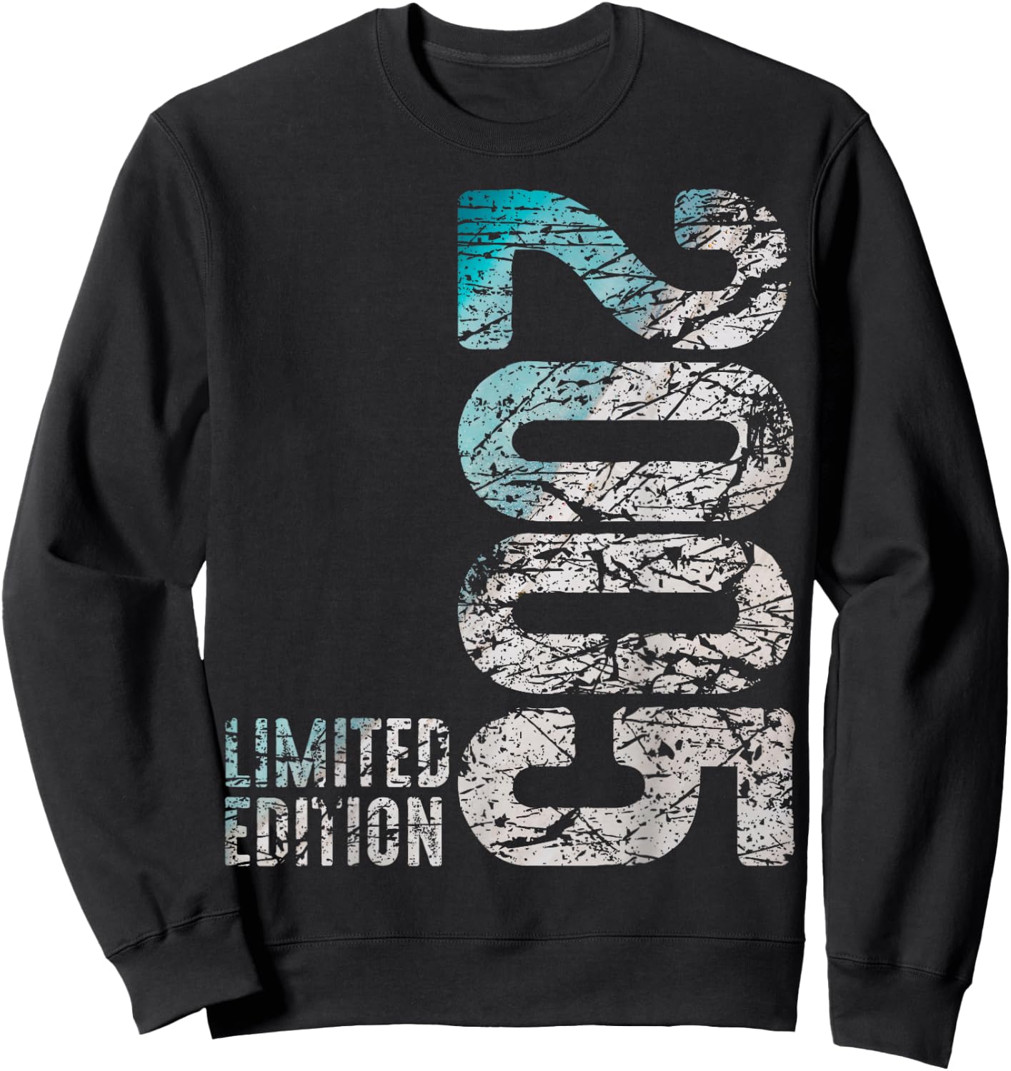 21. Geburtstag Mann Frau 21 Jahre 2005 Deko Geschenk Lustig Sweatshirt - Sweatshirt | Black