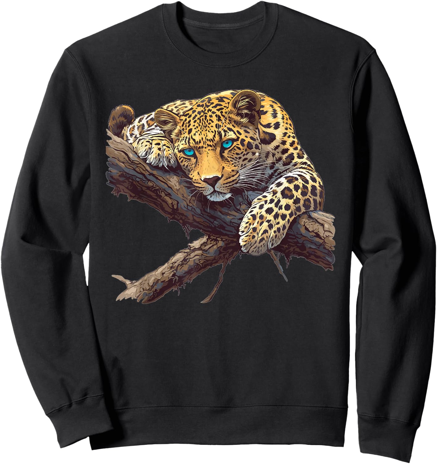 Amur Leopards Lovers Amur Leopard Sweatshirt - Sweatshirt | Black