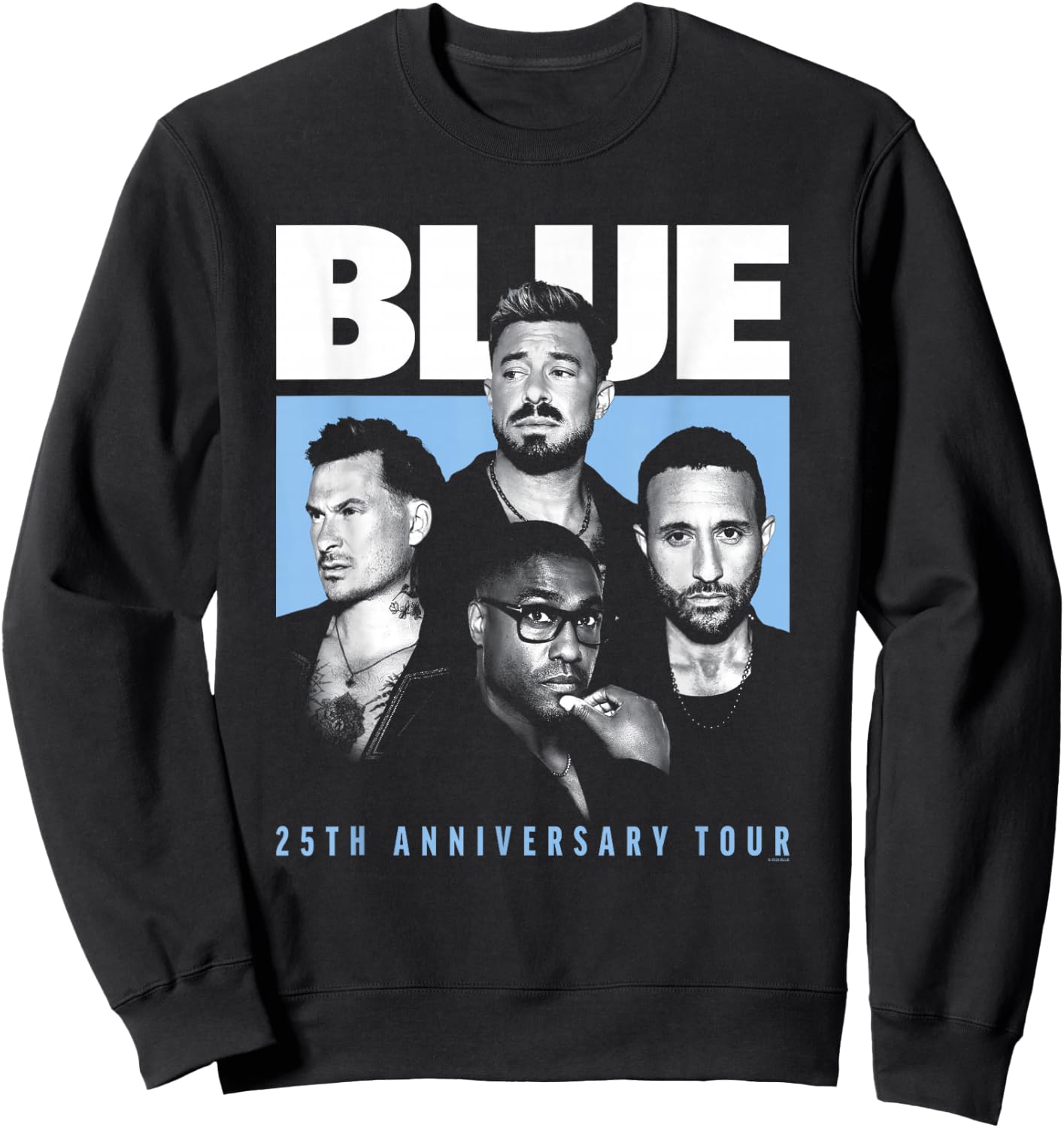 Blue Tour Photo Sweatshirt - Sweatshirt | Black