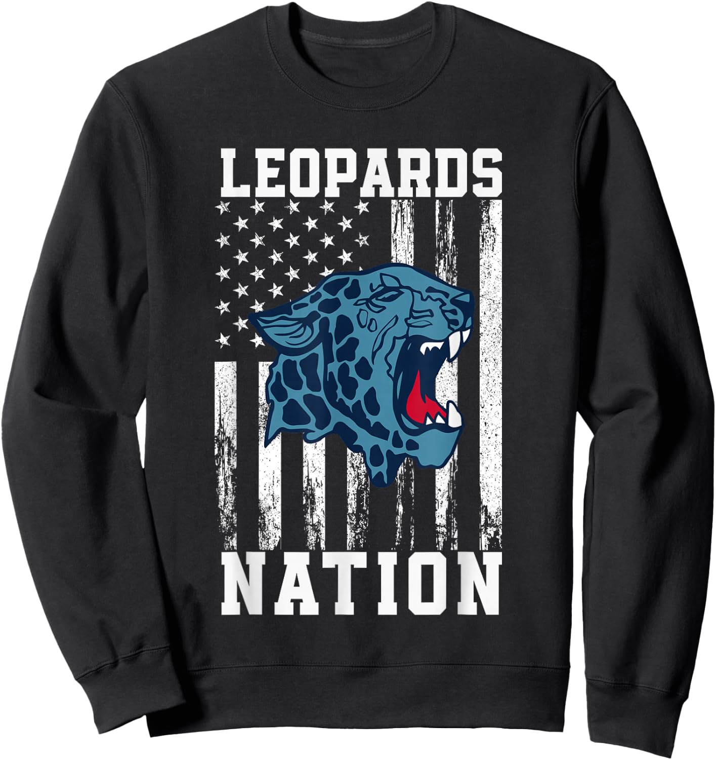 Louisville Leopards Logo Nation HS Sweatshirt - Sweatshirt | Black