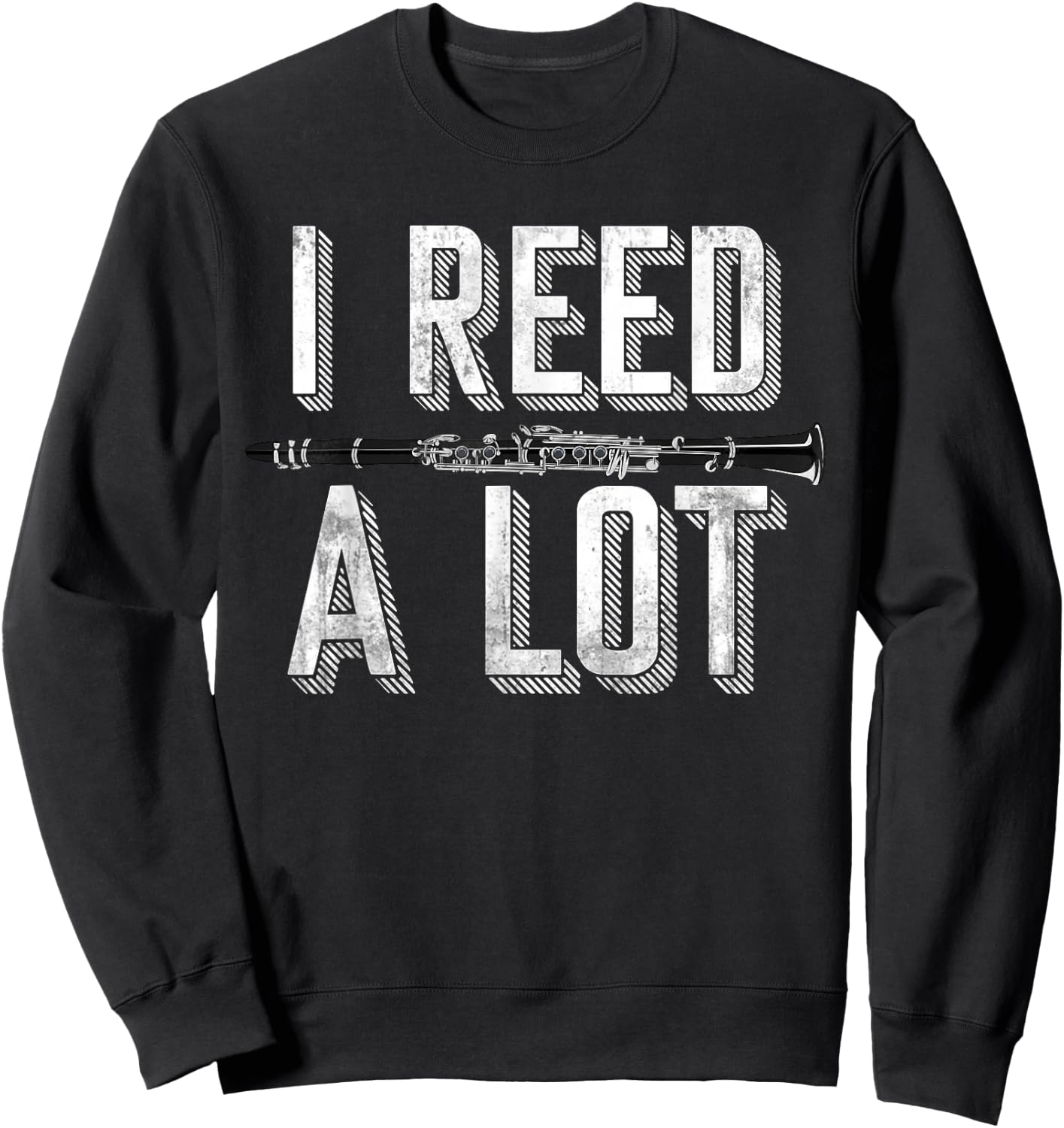 Clarinet Player Musical Instrument Gift Music Clarinet Sweatshirt - Sweatshirt | Black