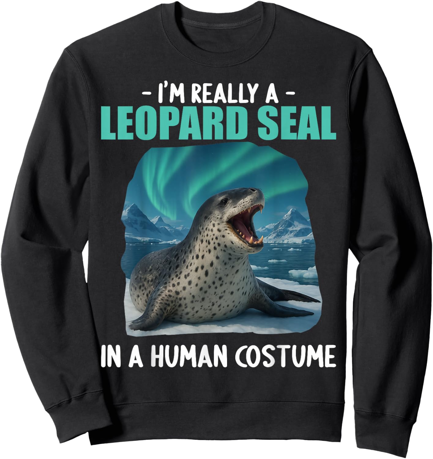 Leopard Seals Leopard Seal Sweatshirt - Sweatshirt | Black