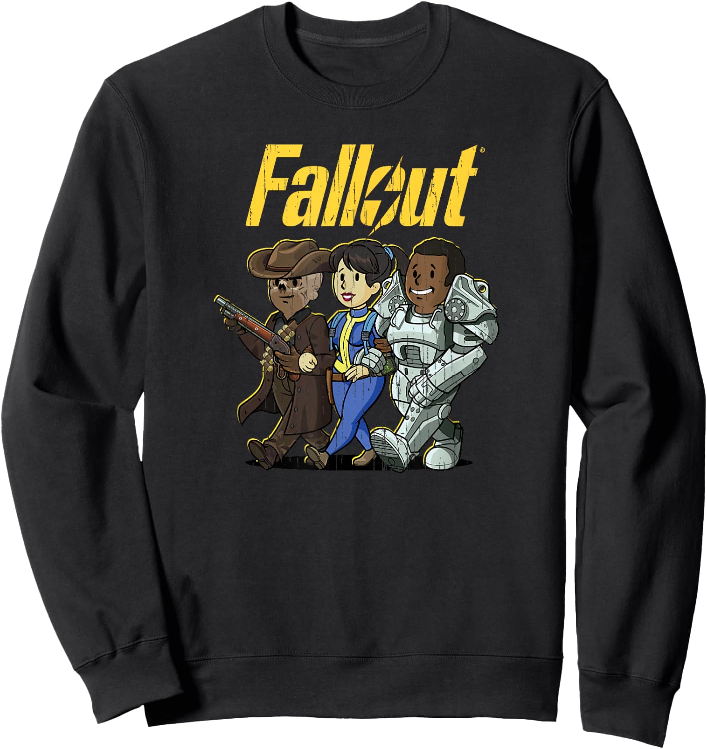 Fallout - Auf einem Spaziergang , blue Sweatshirt - Sweatshirt | Black