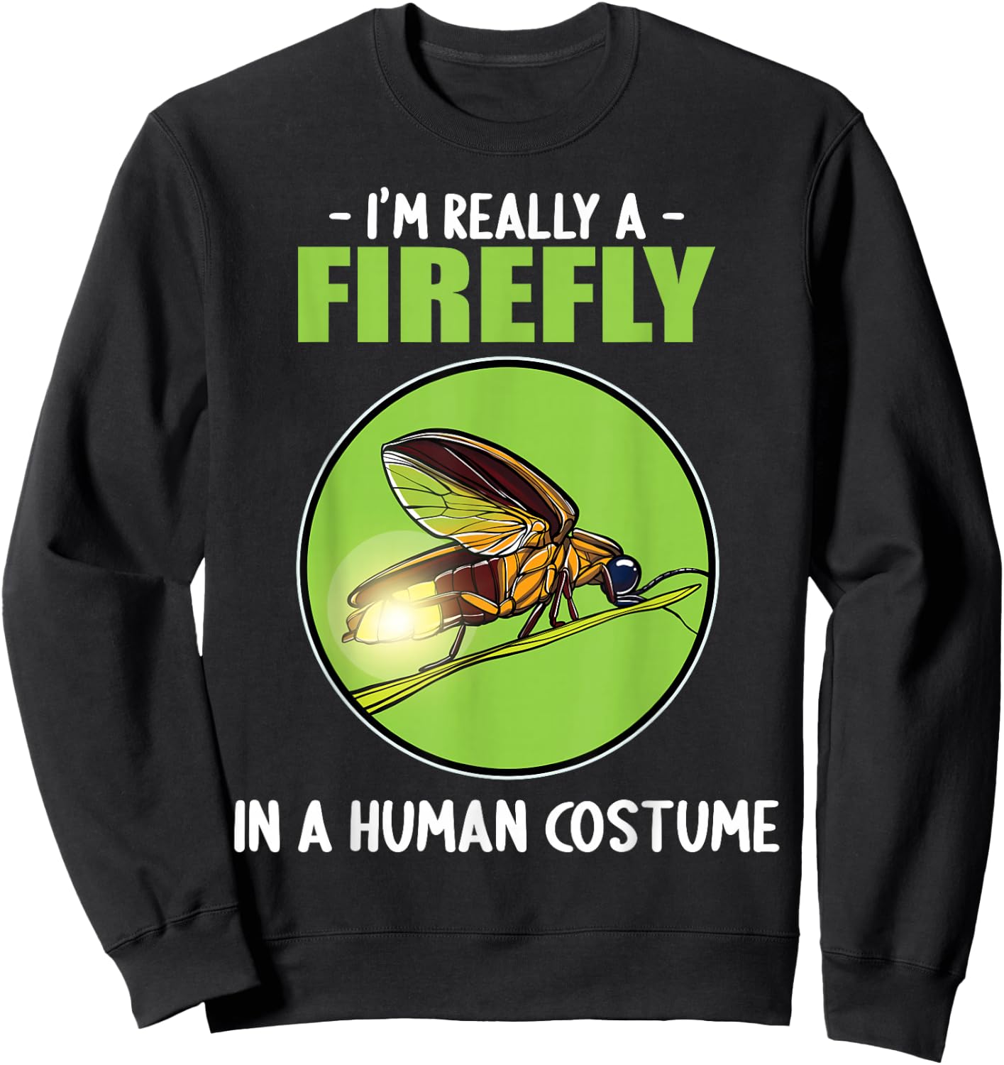 Fireflies Firefly Sweatshirt - Sweatshirt | Black