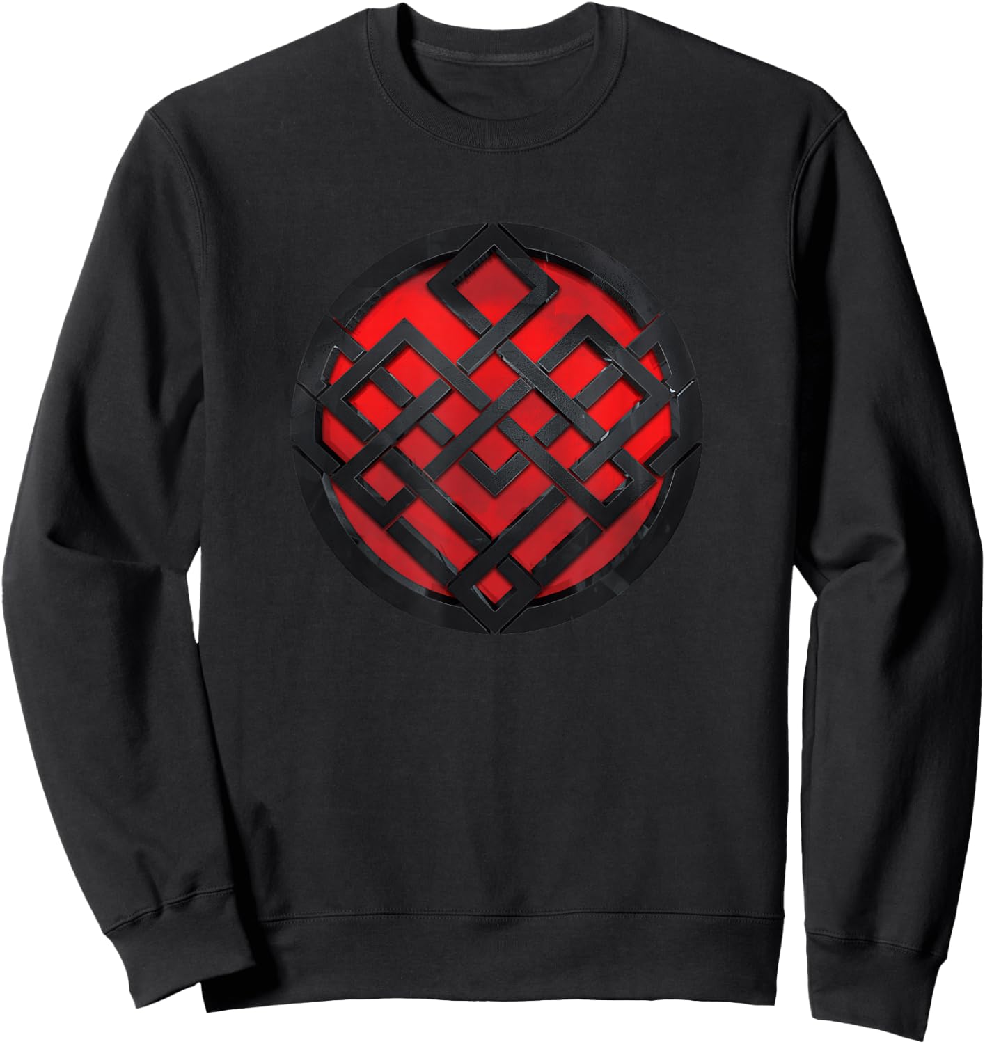 Marvel Shang-Chi and The Legend of The Ten Rings Red Icon Sweatshirt - Sweatshirt | Black