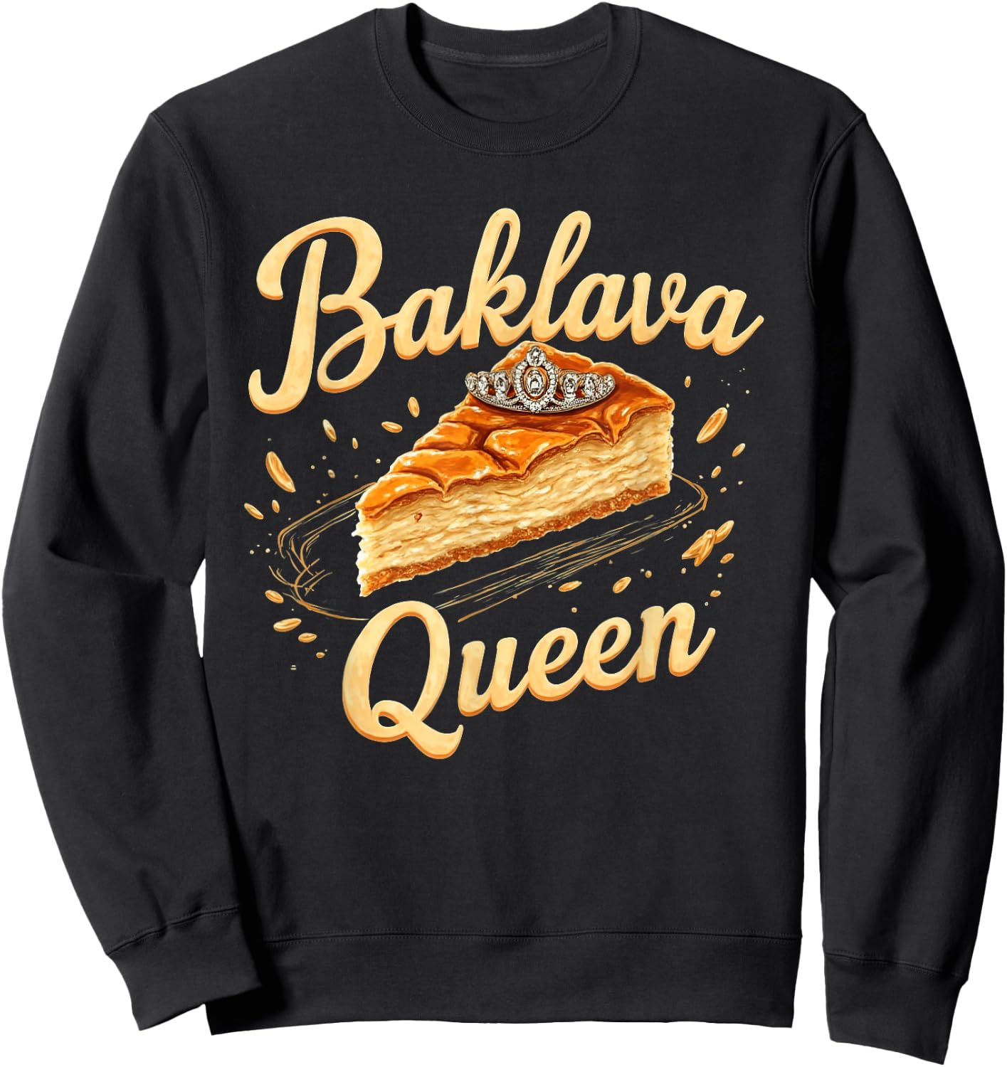 Baklava Queen Sweatshirt - Sweatshirt | Black