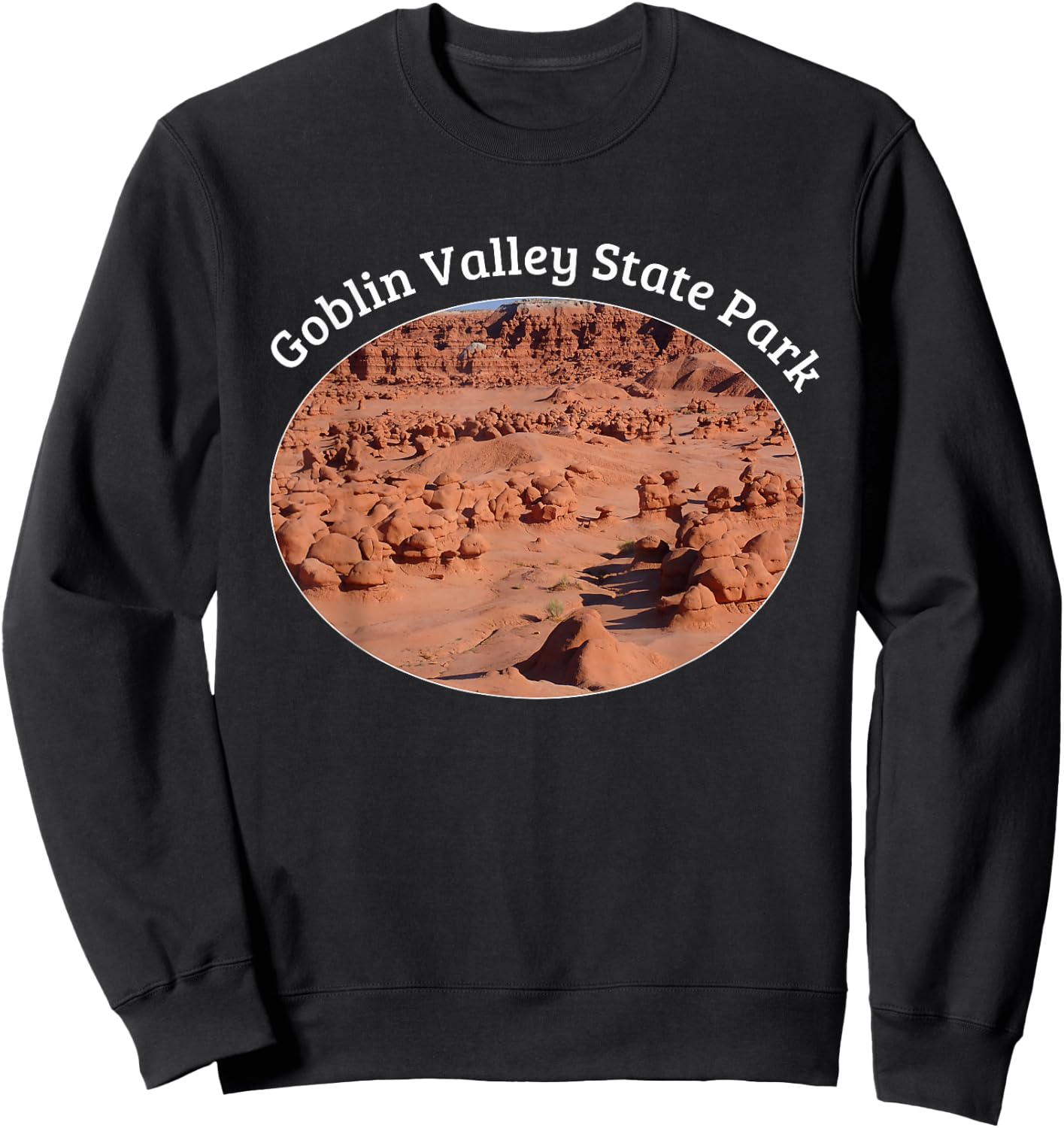 Goblin Valley State Park Sweatshirt - Sweatshirt | Black