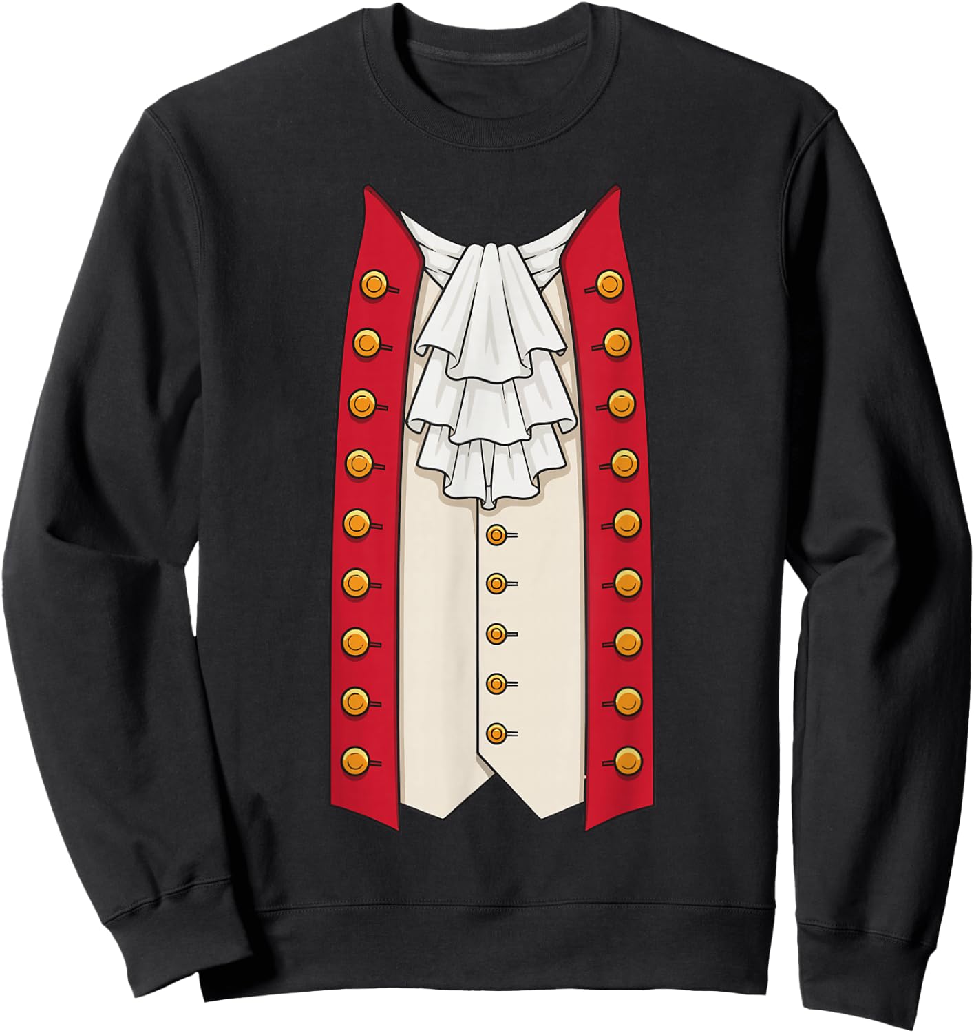 Revolutionary War 18th Century Costume Sweatshirt - Sweatshirt | Black