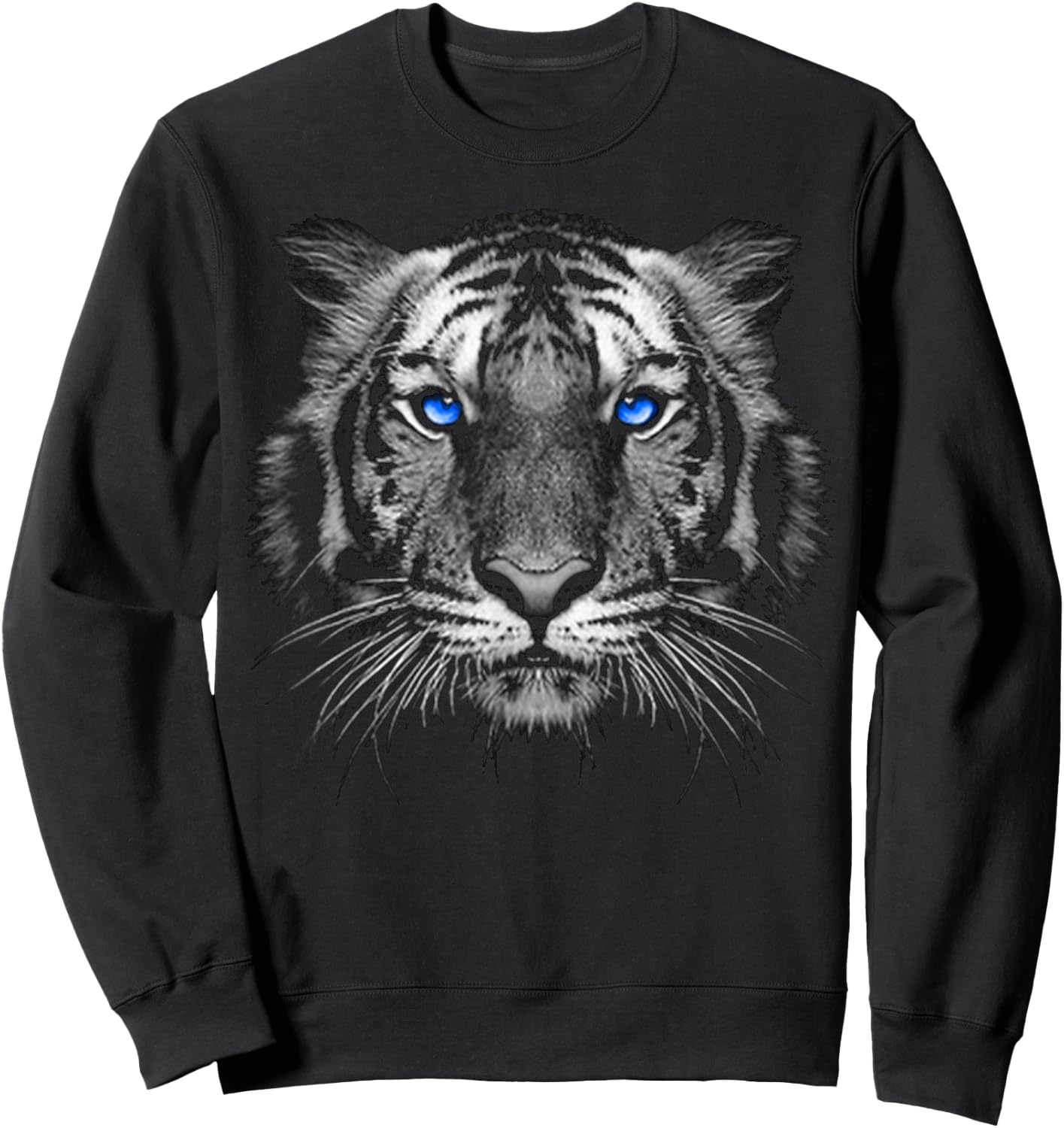 White Tiger Sweatshirt - Sweatshirt | Black