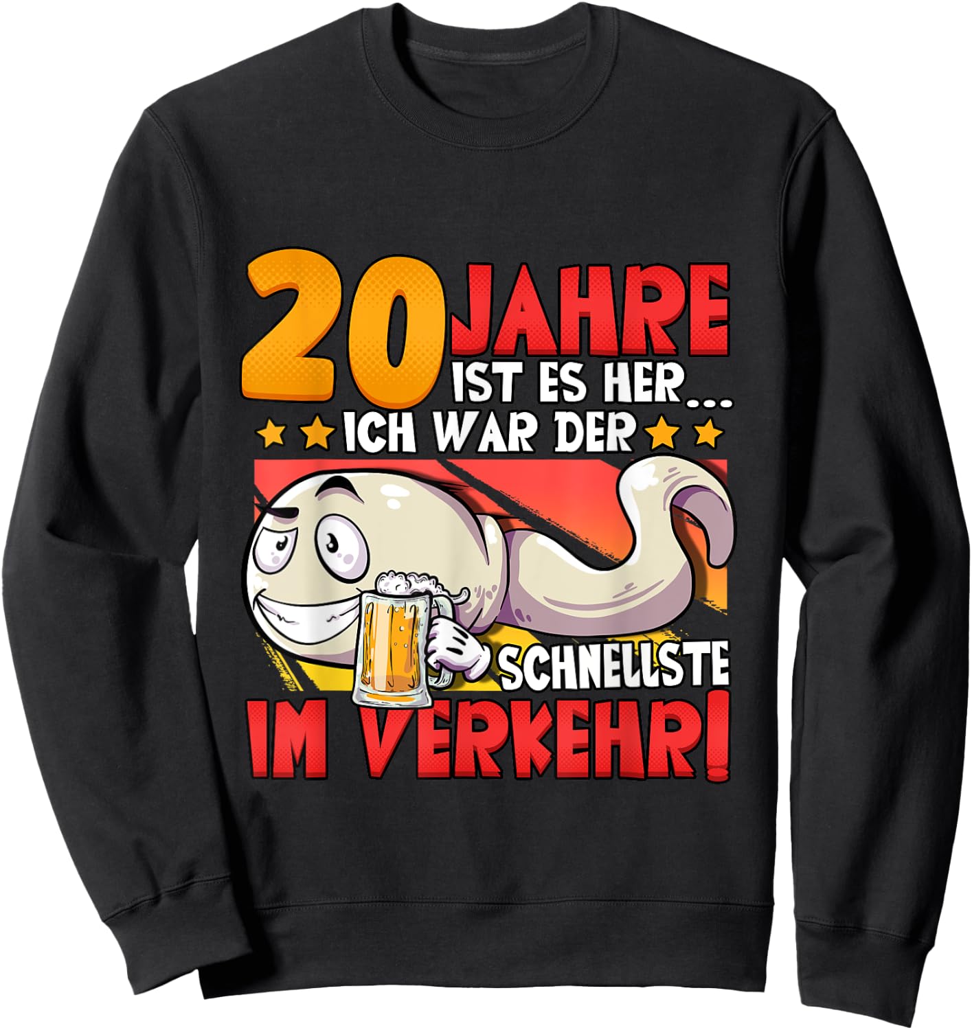 20 Jahre ist es her... 20 Geburtstag Sweatshirt - Sweatshirt | Black