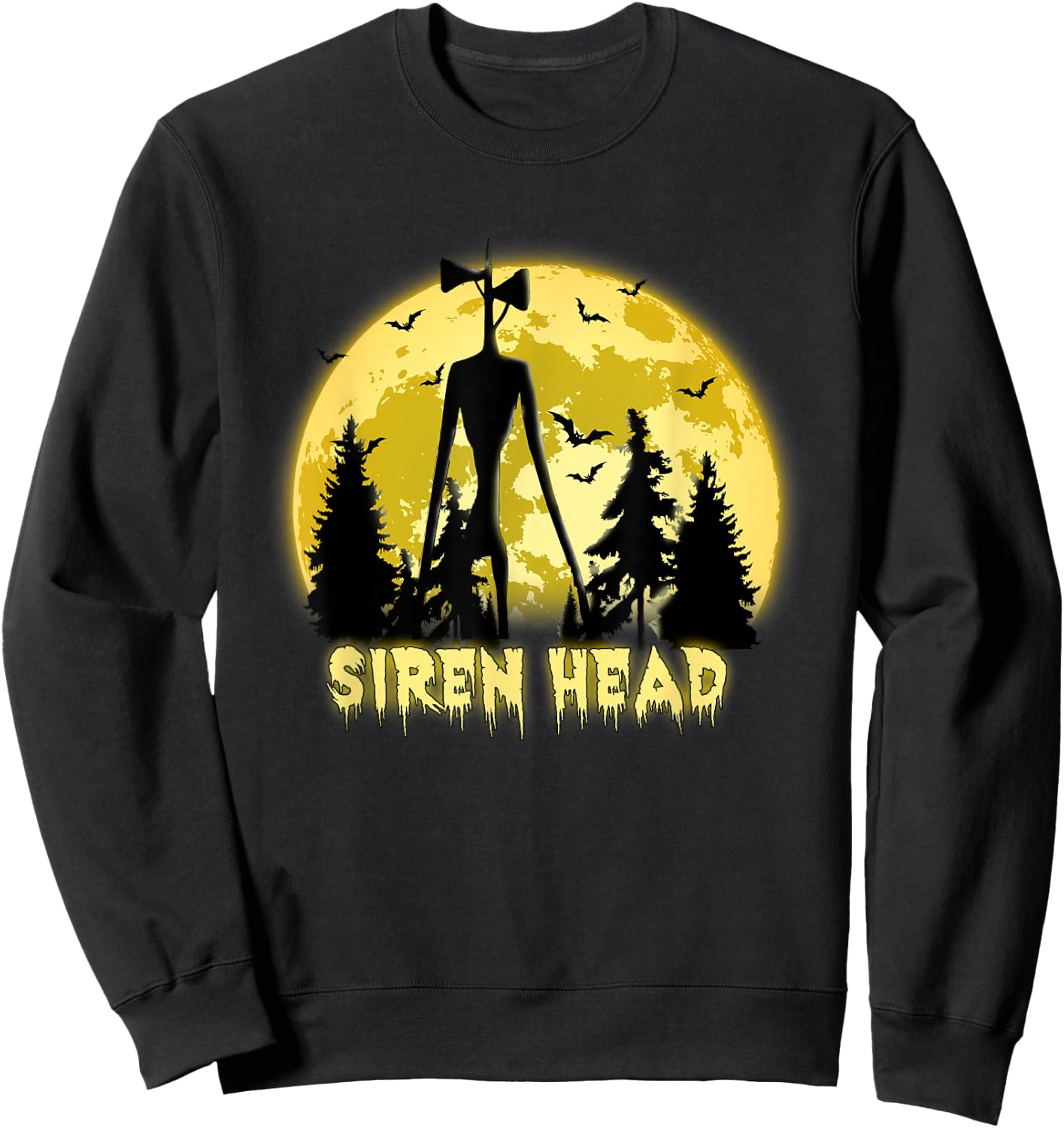 American Cryptid Siren Head , black, s Sweatshirt - Sweatshirt | Black