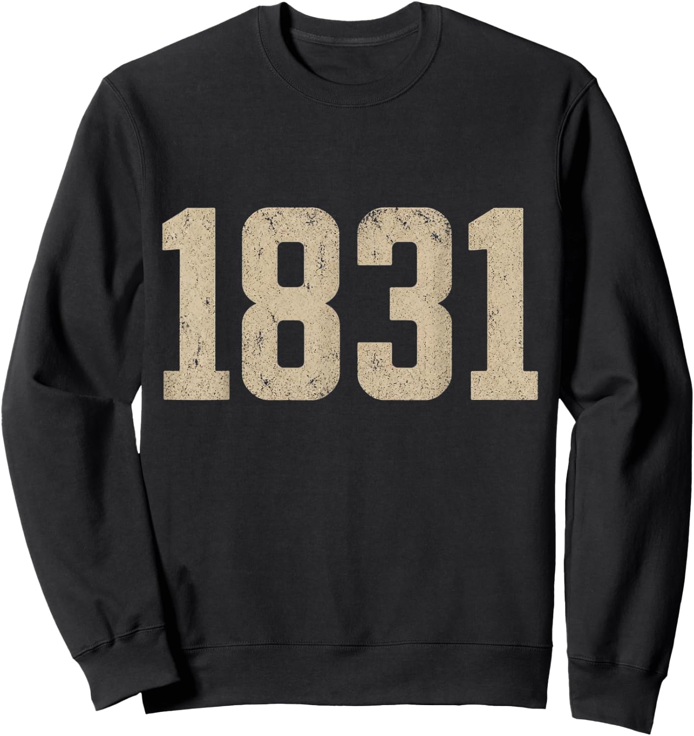 1831 Sweatshirt - Sweatshirt | Black