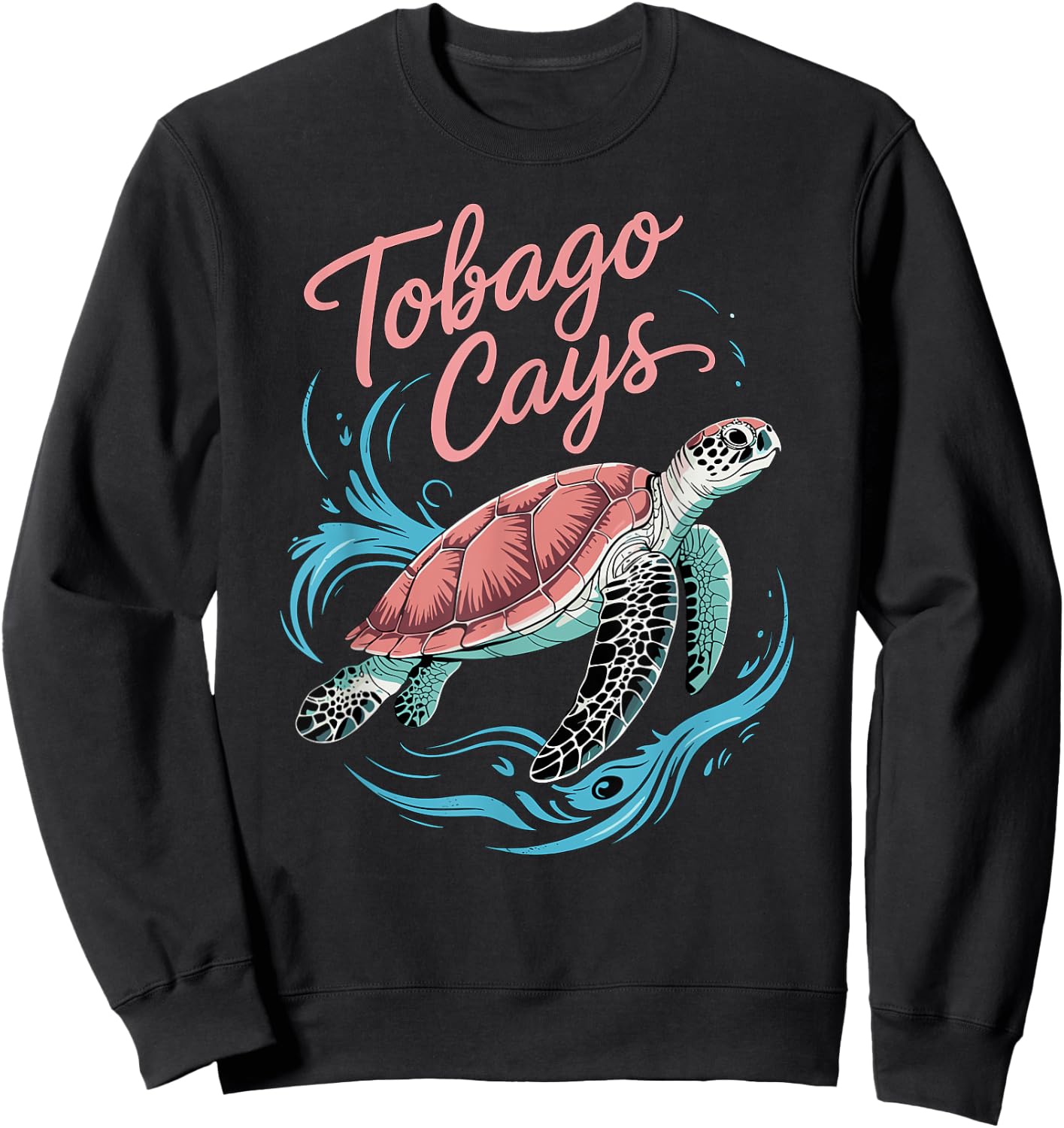 Tobago Cays Tortue - Saint-Vincent-et-les Grenadines Sweatshirt - Sweatshirt | Black