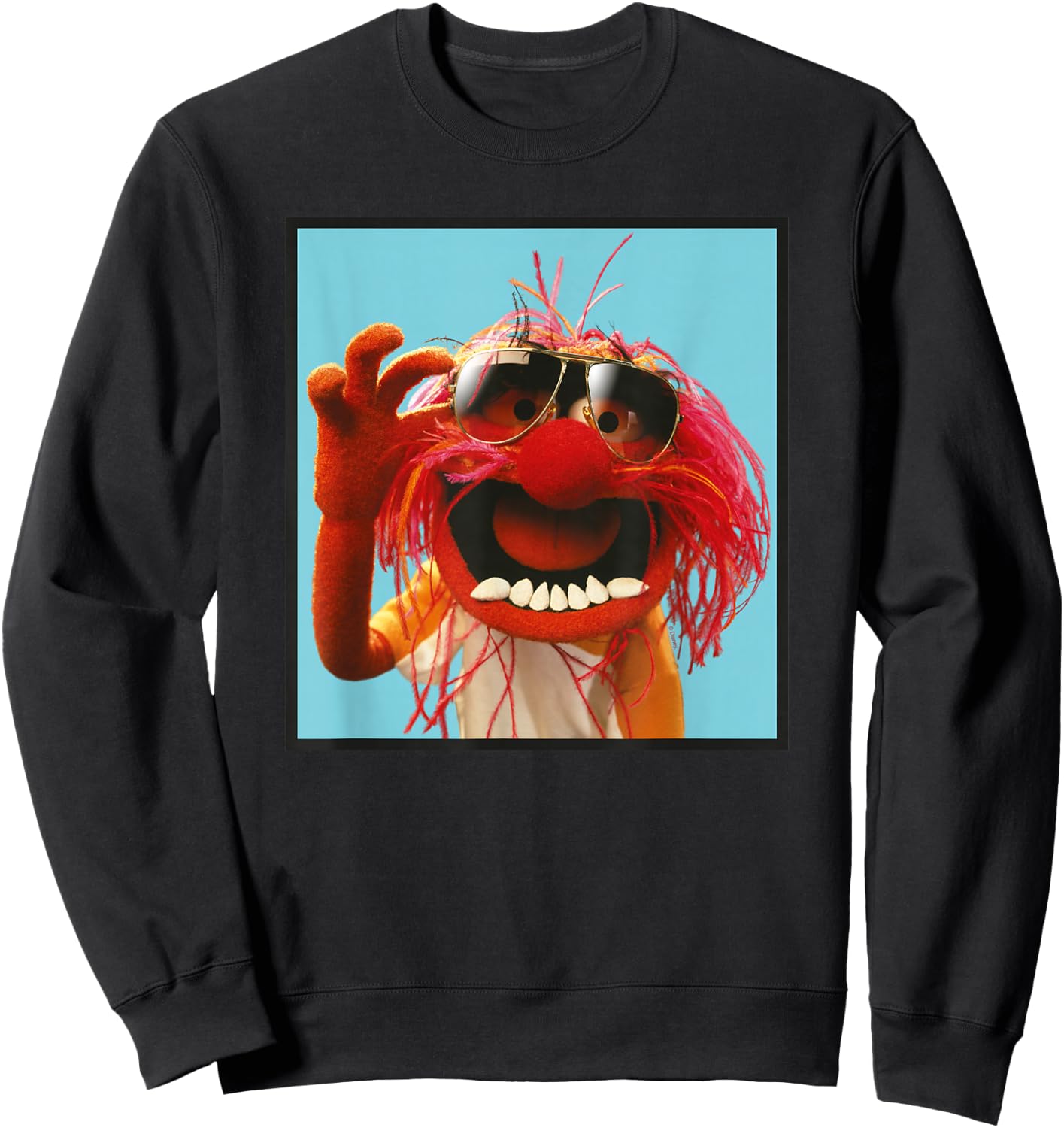 The Muppets Animal Trendsetter Sweatshirt - Sweatshirt | Black