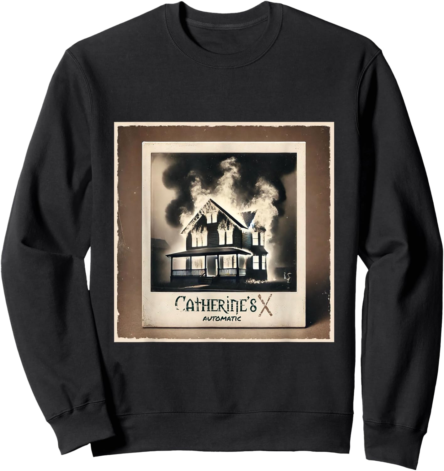 Catherine's X House Automatic Sweatshirt - Sweatshirt | Black