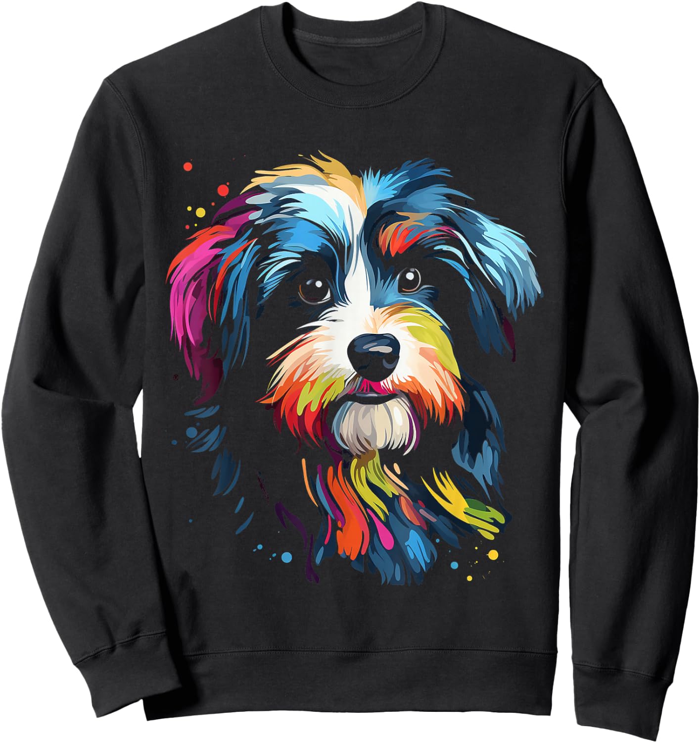 Tibetan Terrier Sweatshirt - Sweatshirt | Black