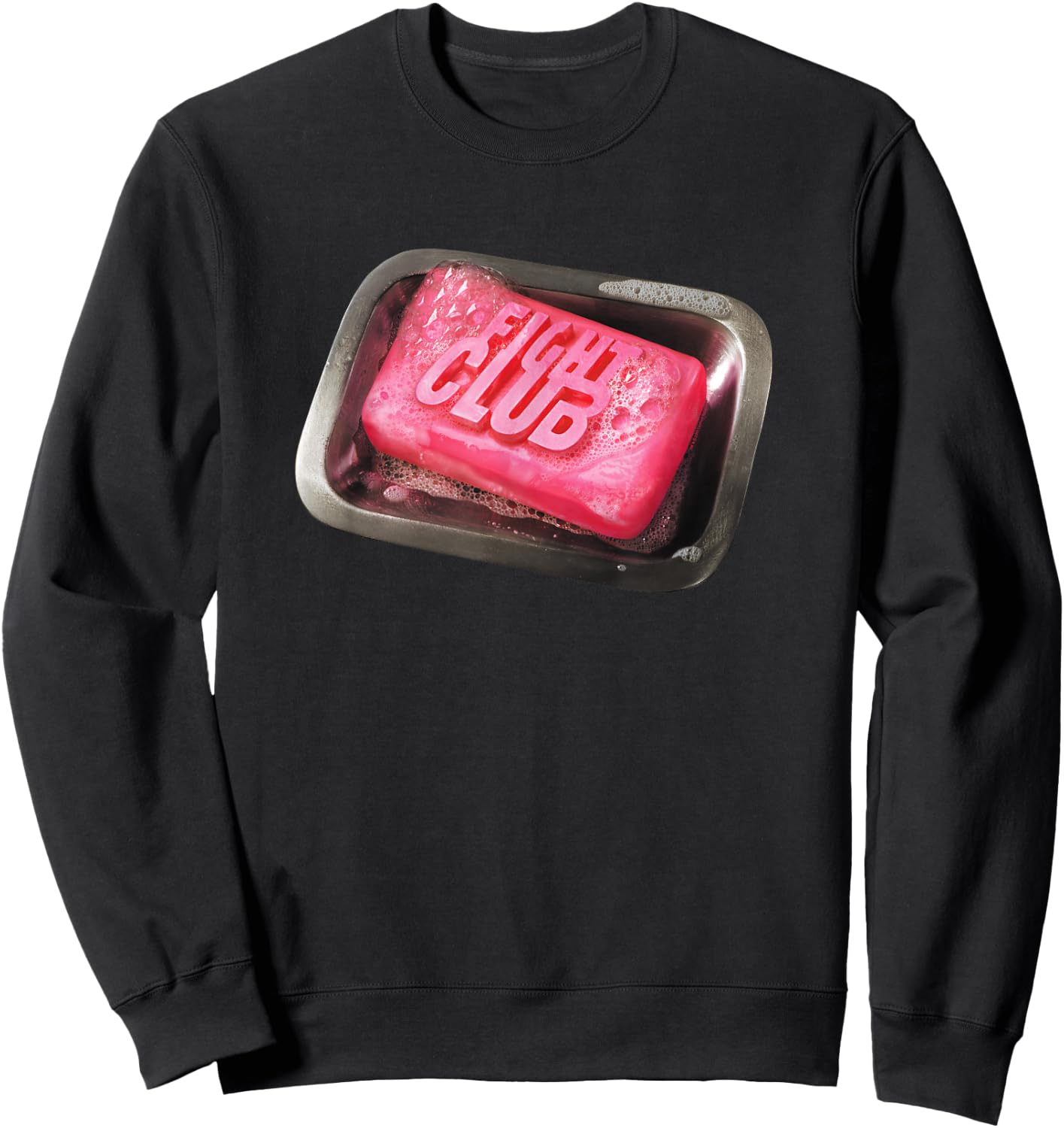 Fight Club 1999 Movie Official Soap Dish Film Logo , black Sweatshirt - Sweatshirt | Black