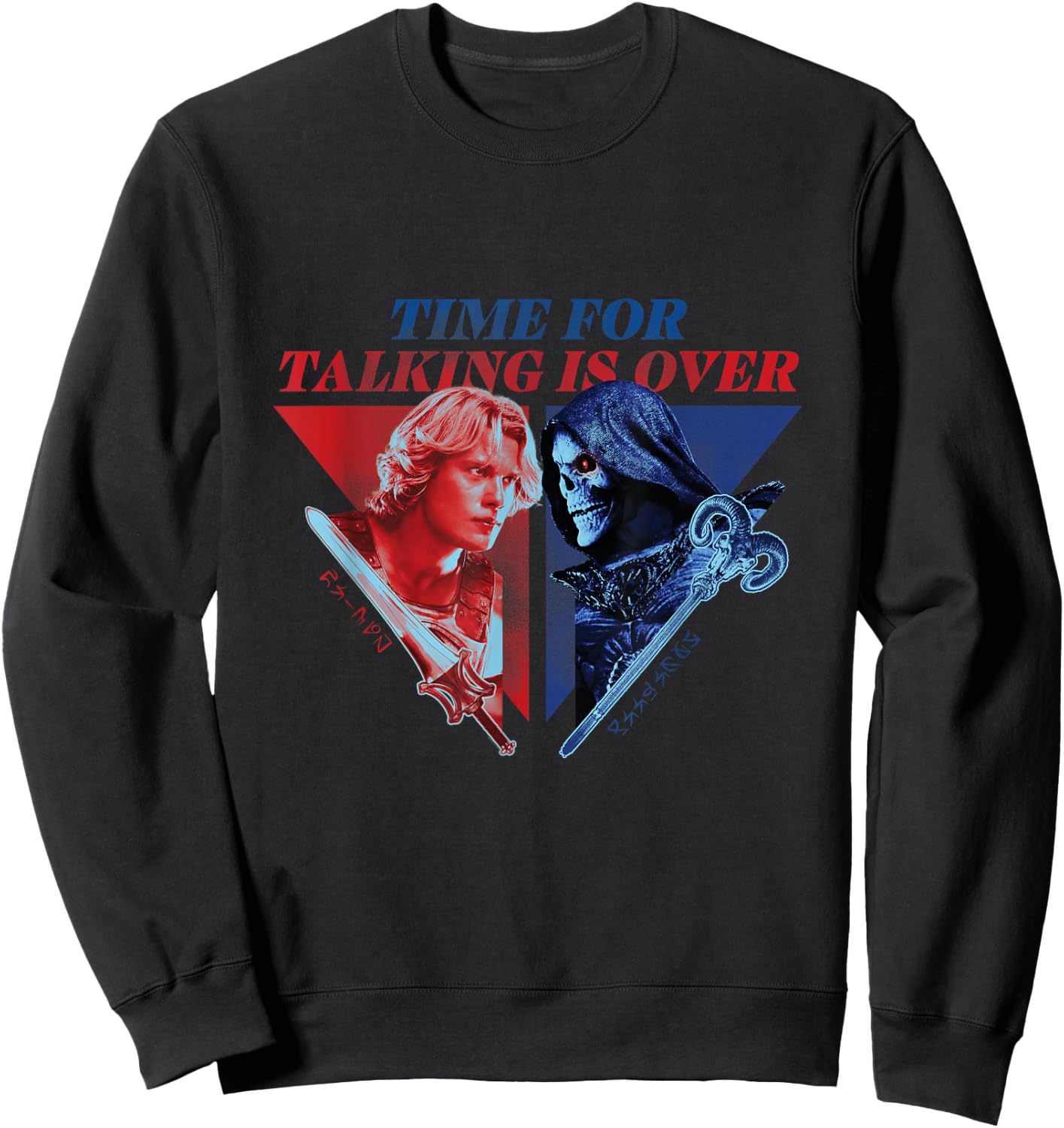Masters of the Universe Die Zeit zum Reden ist vorbei Sweatshirt - Sweatshirt | Black