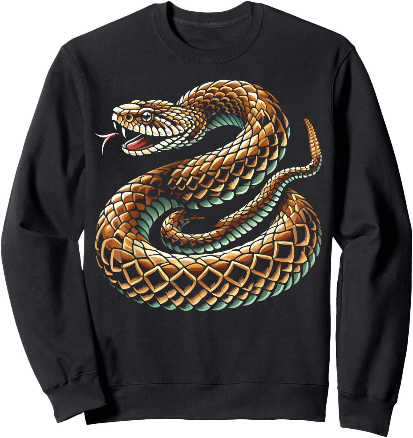 Rattlesnake Sweatshirt - Sweatshirt | Black