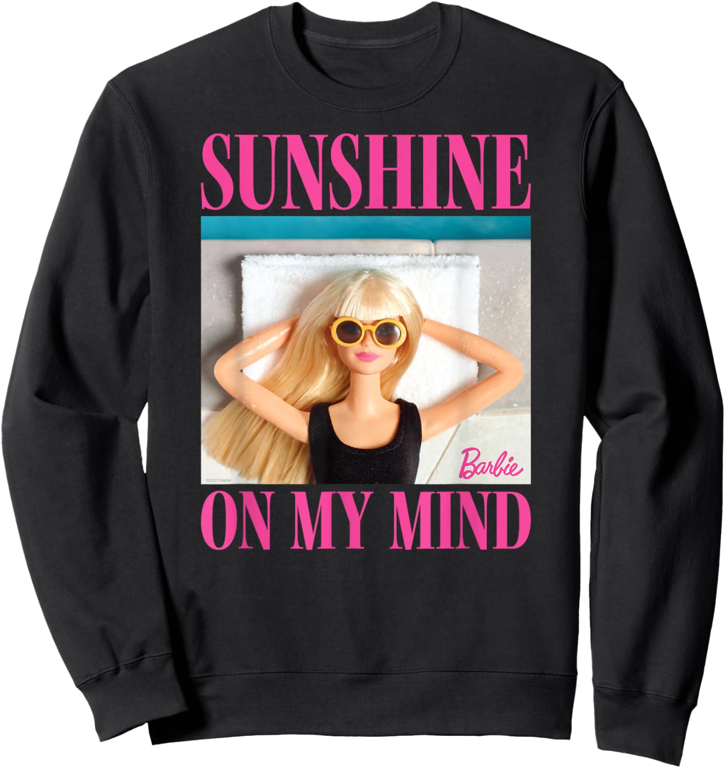 Barbie - Barbie Sunshine in My Head Sweatshirt - Sweatshirt | Black